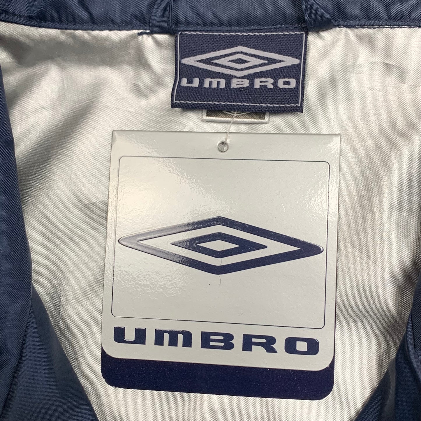 Umbro 00s navy graphic deadstock jacket