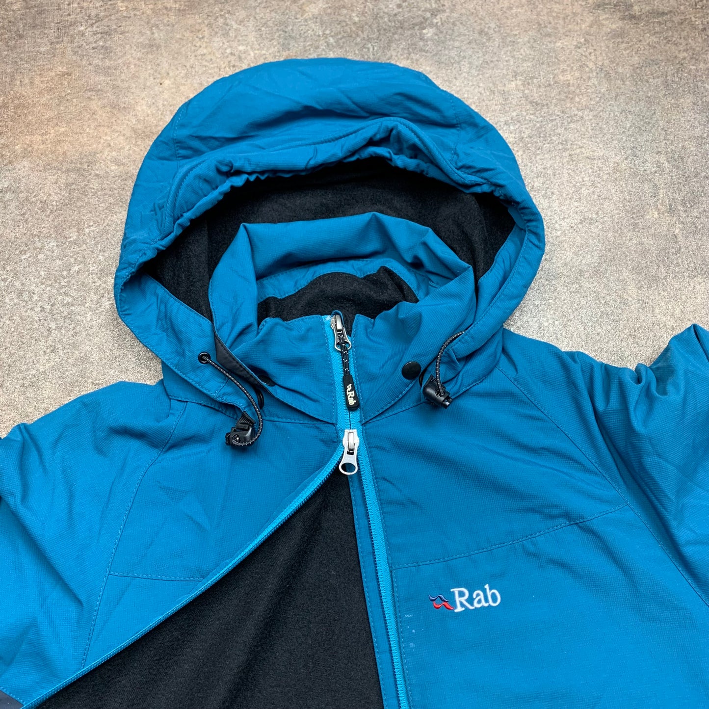 Rab Women's vapour rise blue grey jacket