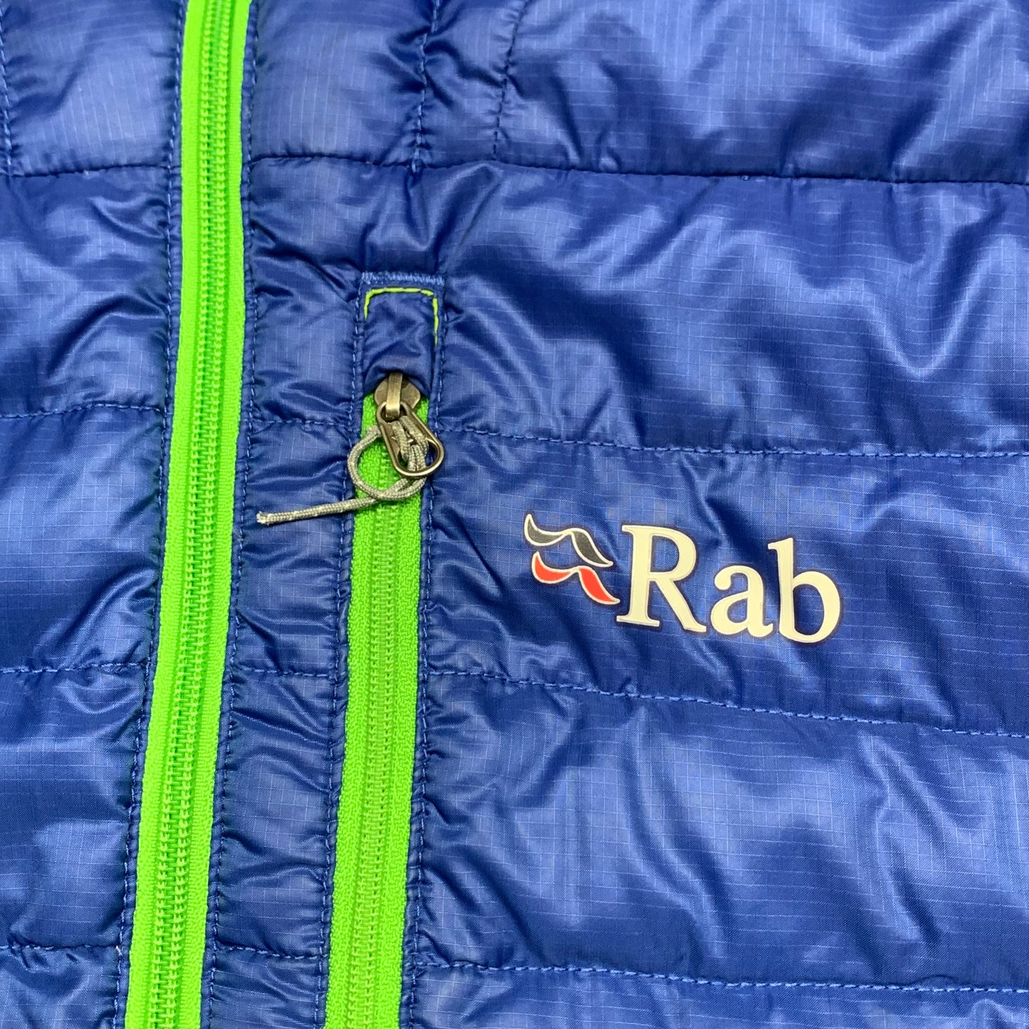 Rab Pertex Microlight navy blue puffer jacket