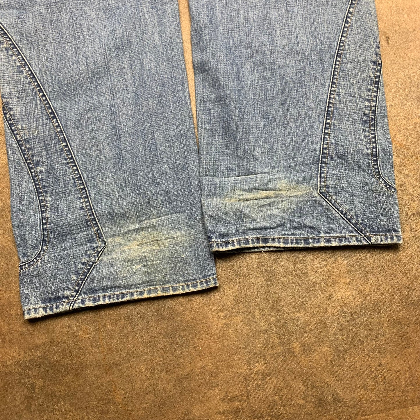 Marithé + François Girbaud 00s baggy graphic jeans