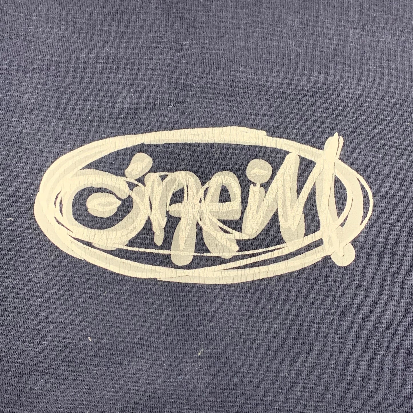 O'Neill 00s navy graphic boxy tee