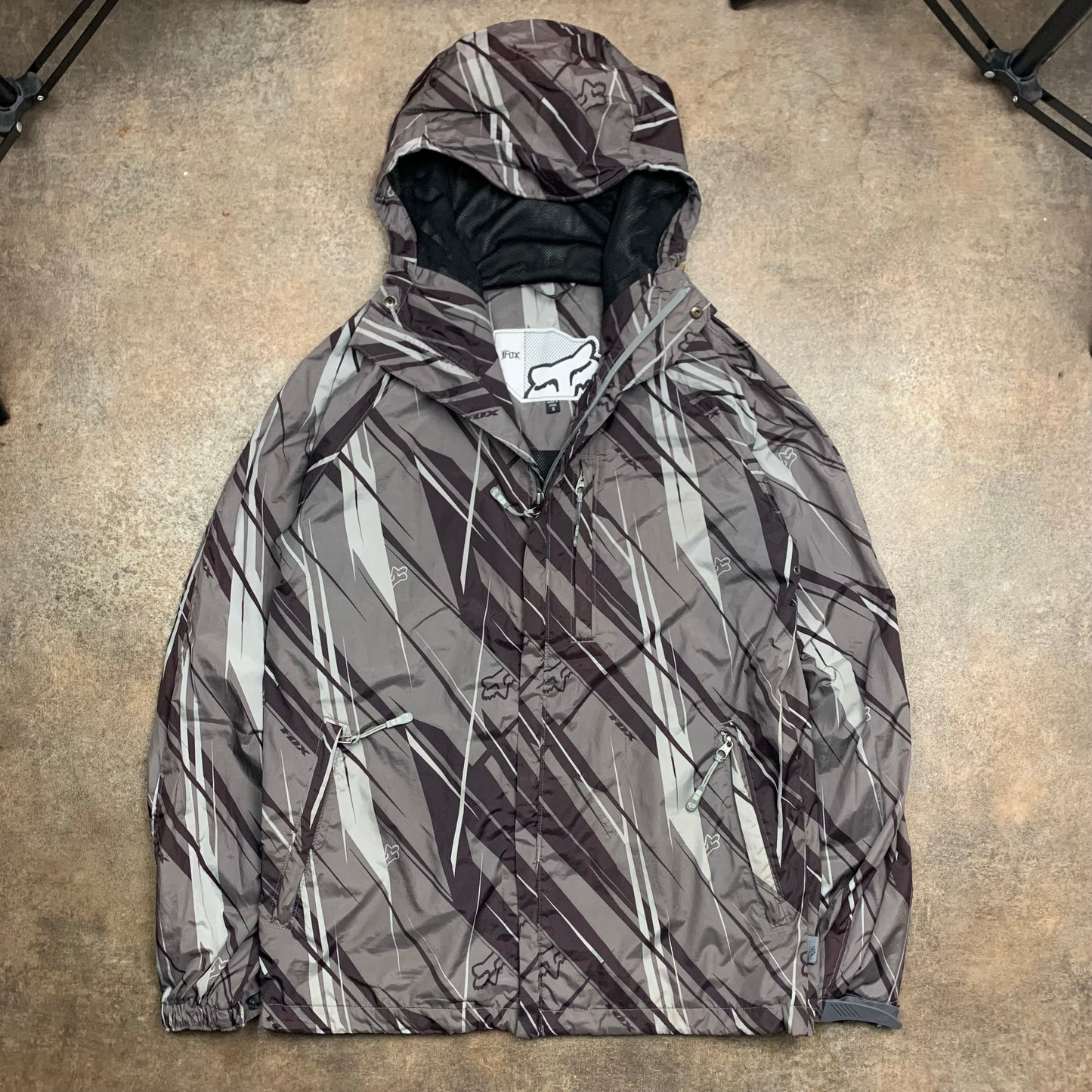 Fox Racing 00s graphic lined jacket