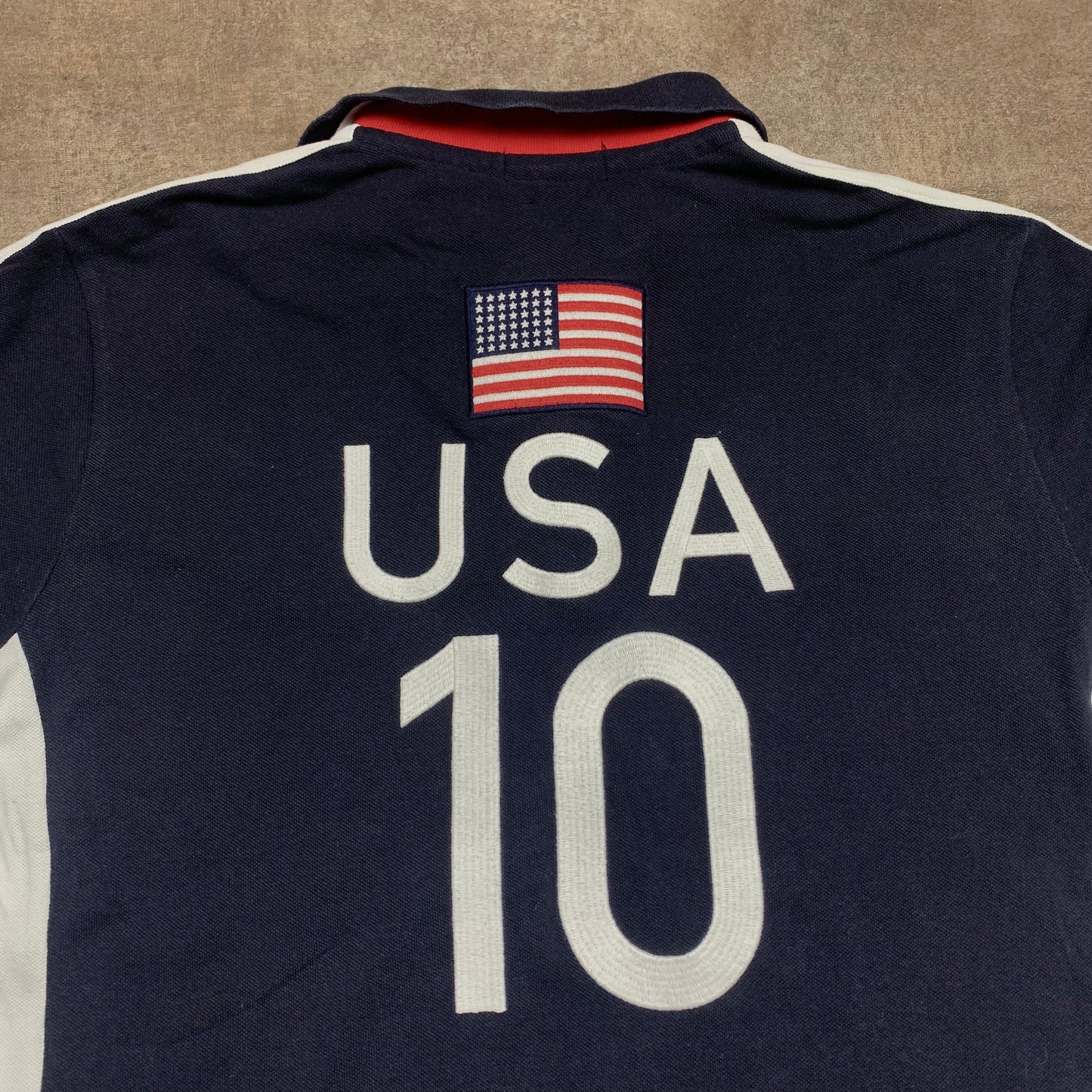 Polo Ralph Lauren USA navy polo shirt