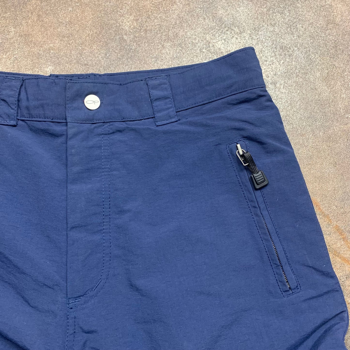 Ocean Pacific 90s navy baggy salopettes