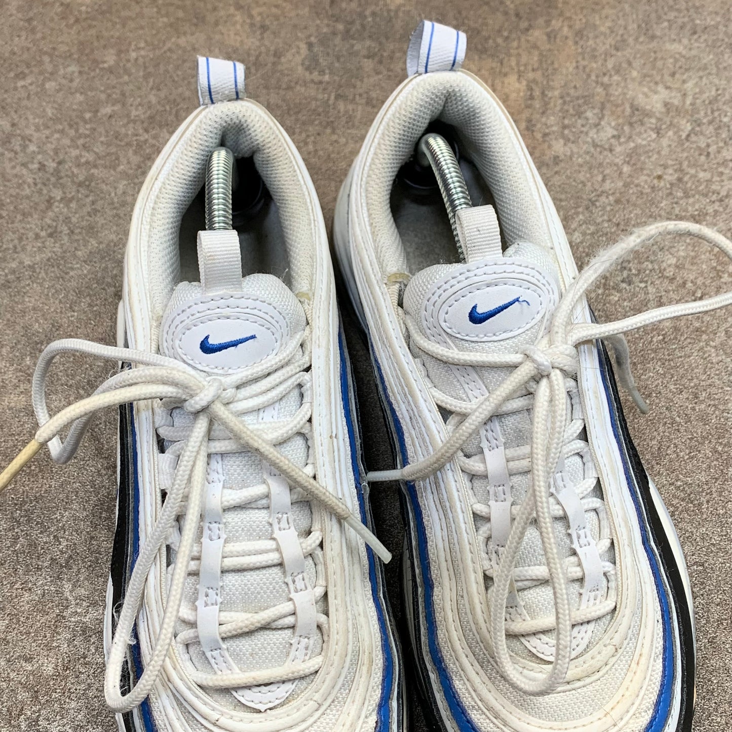 Nike Air Max 95 white blue black trainers