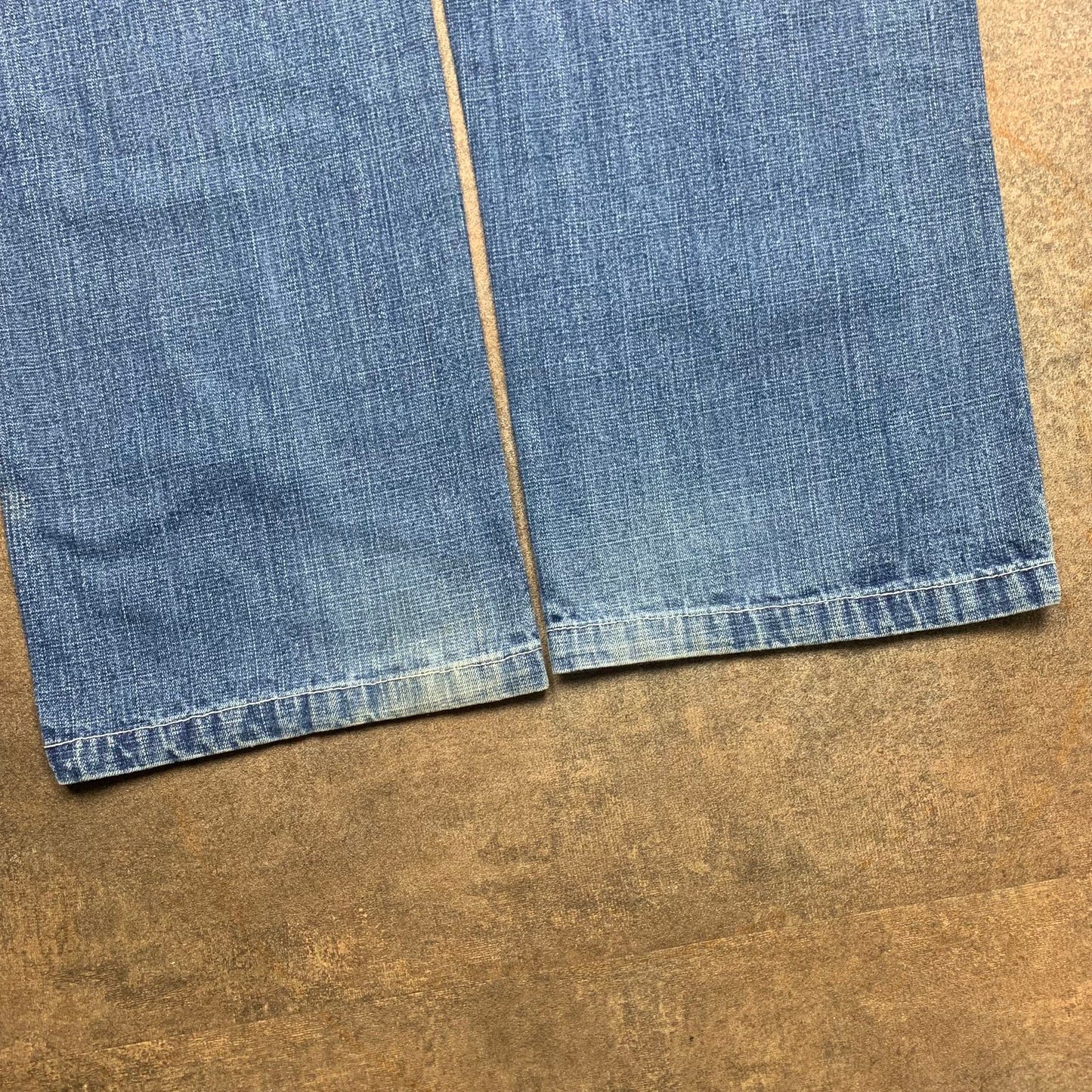 Southpole 00s baggy brown tab jeans