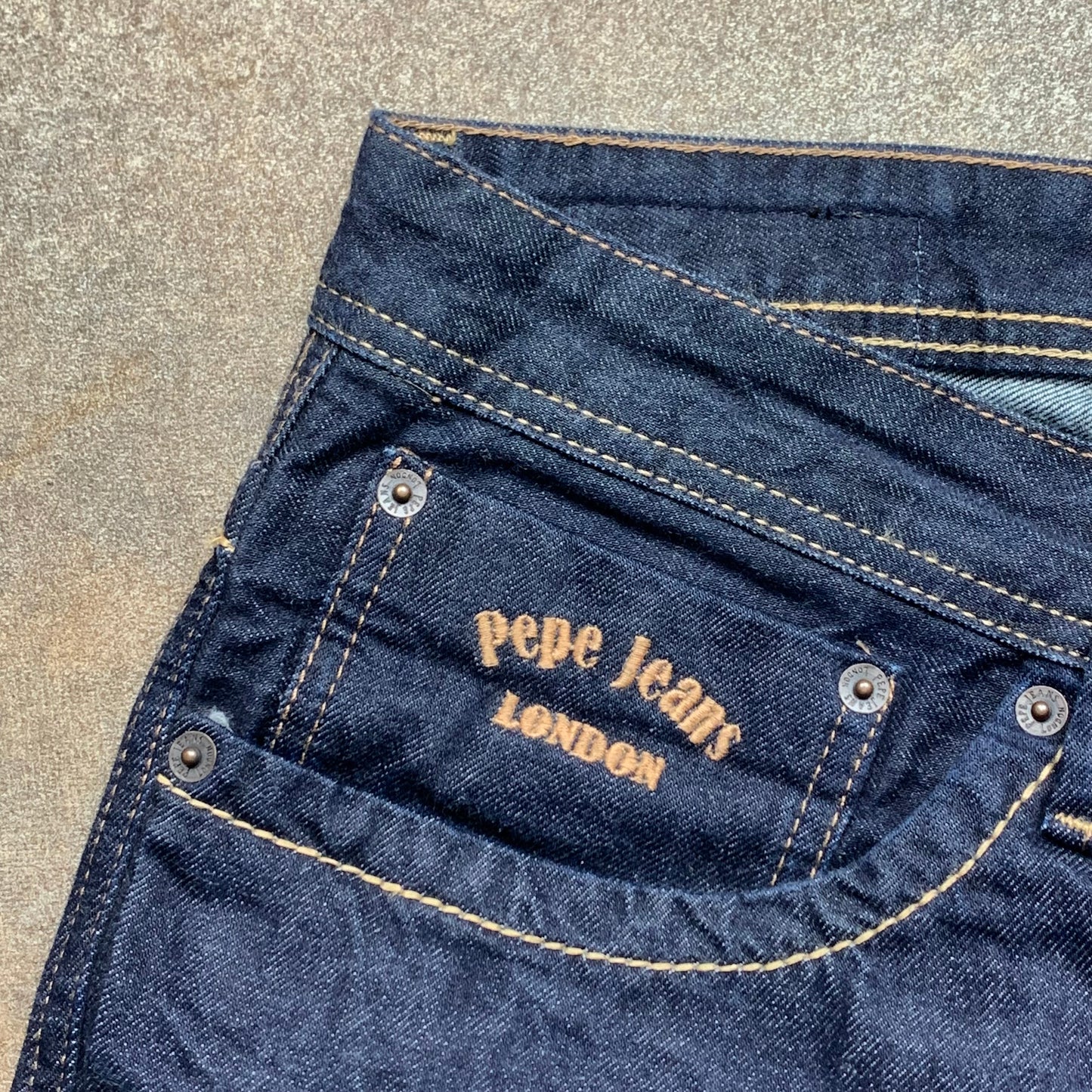 Pepe Jeans London navy jeans