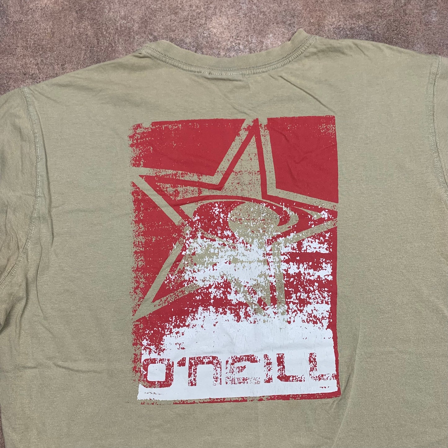 O'Neill 00s green graphic tee