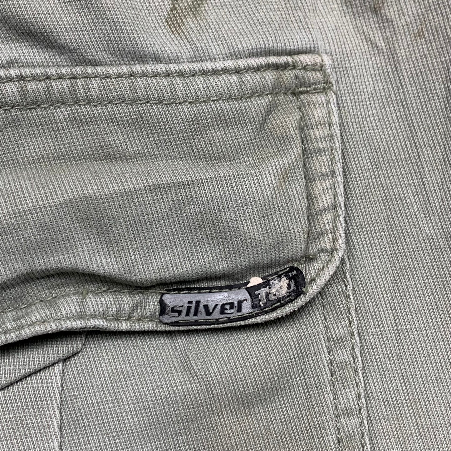 Levi's Silvertab 00s baggy beige cargo jeans