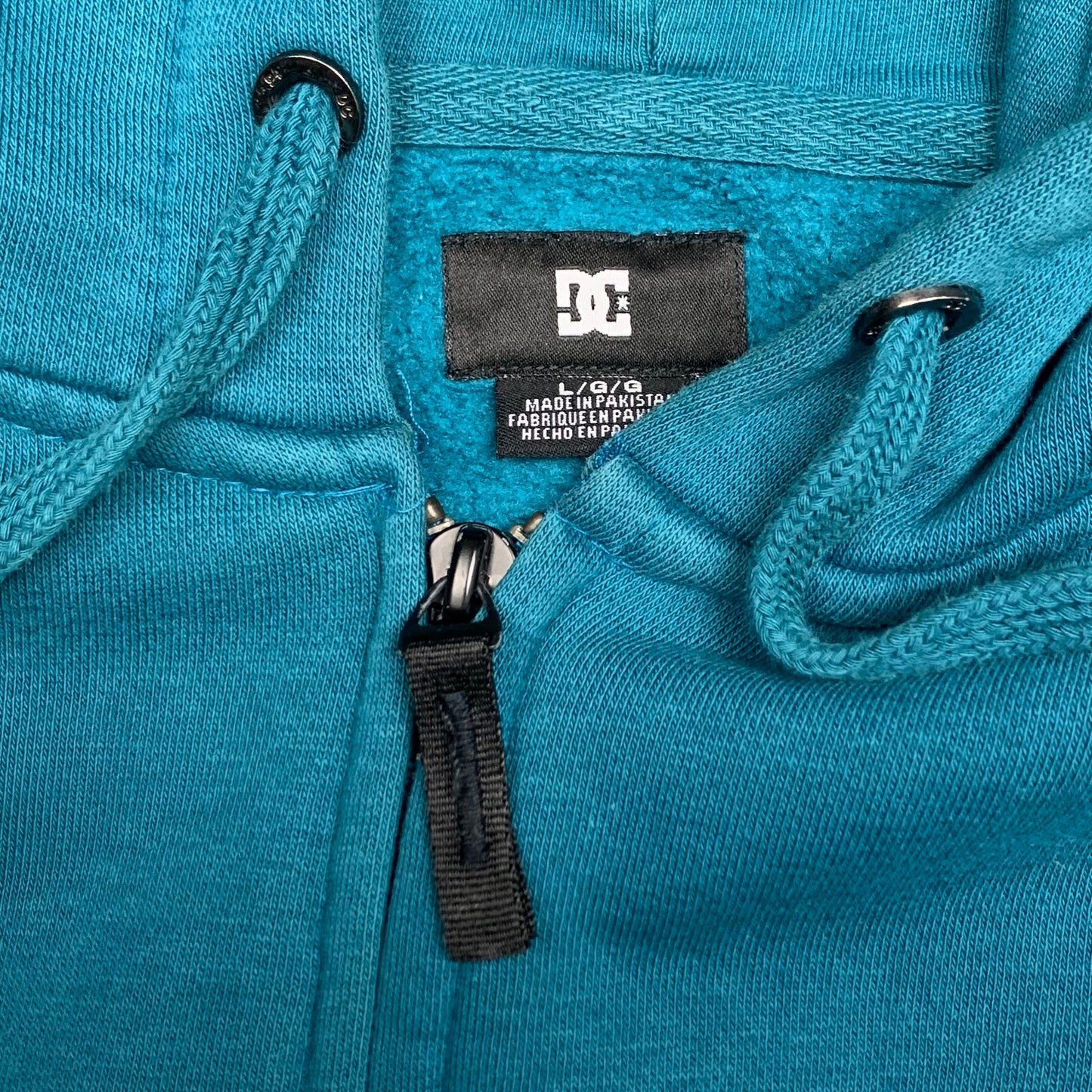 DC Shoes 00s graphic zip hoodie