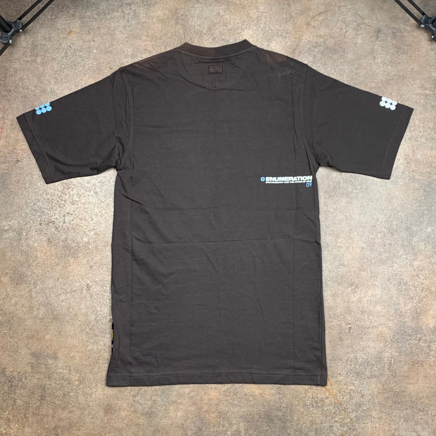 Drunknmunky 00s brown faded graphic tee