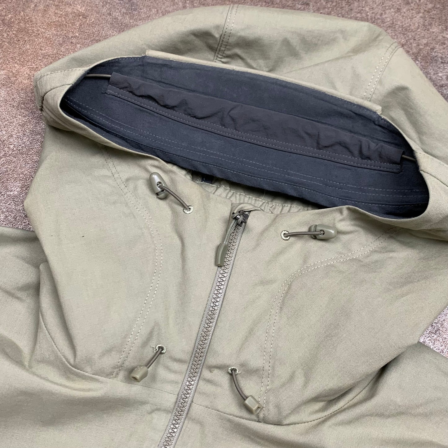 Haglöfs beige-khaki utilised sample jacket