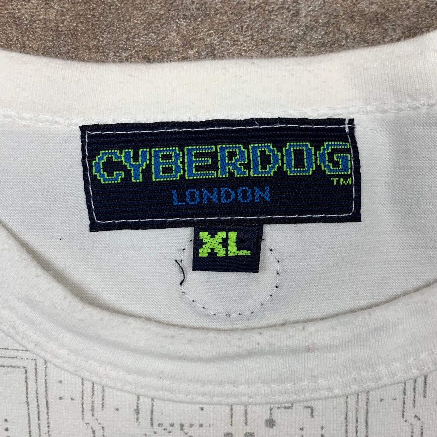 Cyberdog 00s LCD screen tee