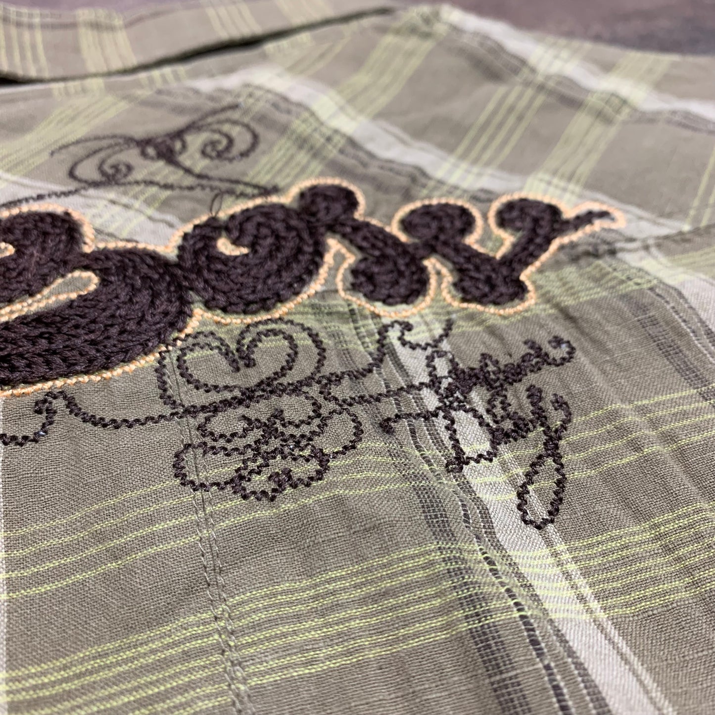 Oxbow 00s deadstock graphic button shirt