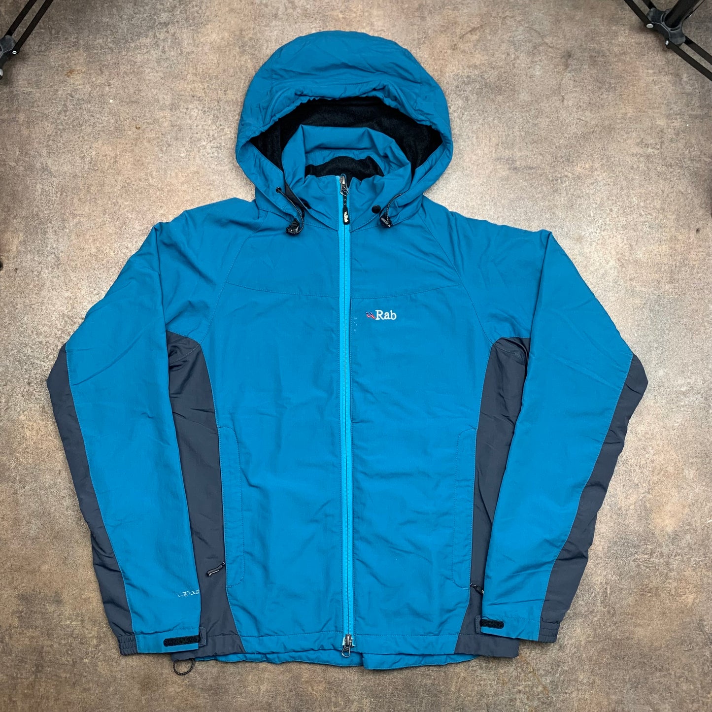 Rab Women's vapour rise blue grey jacket