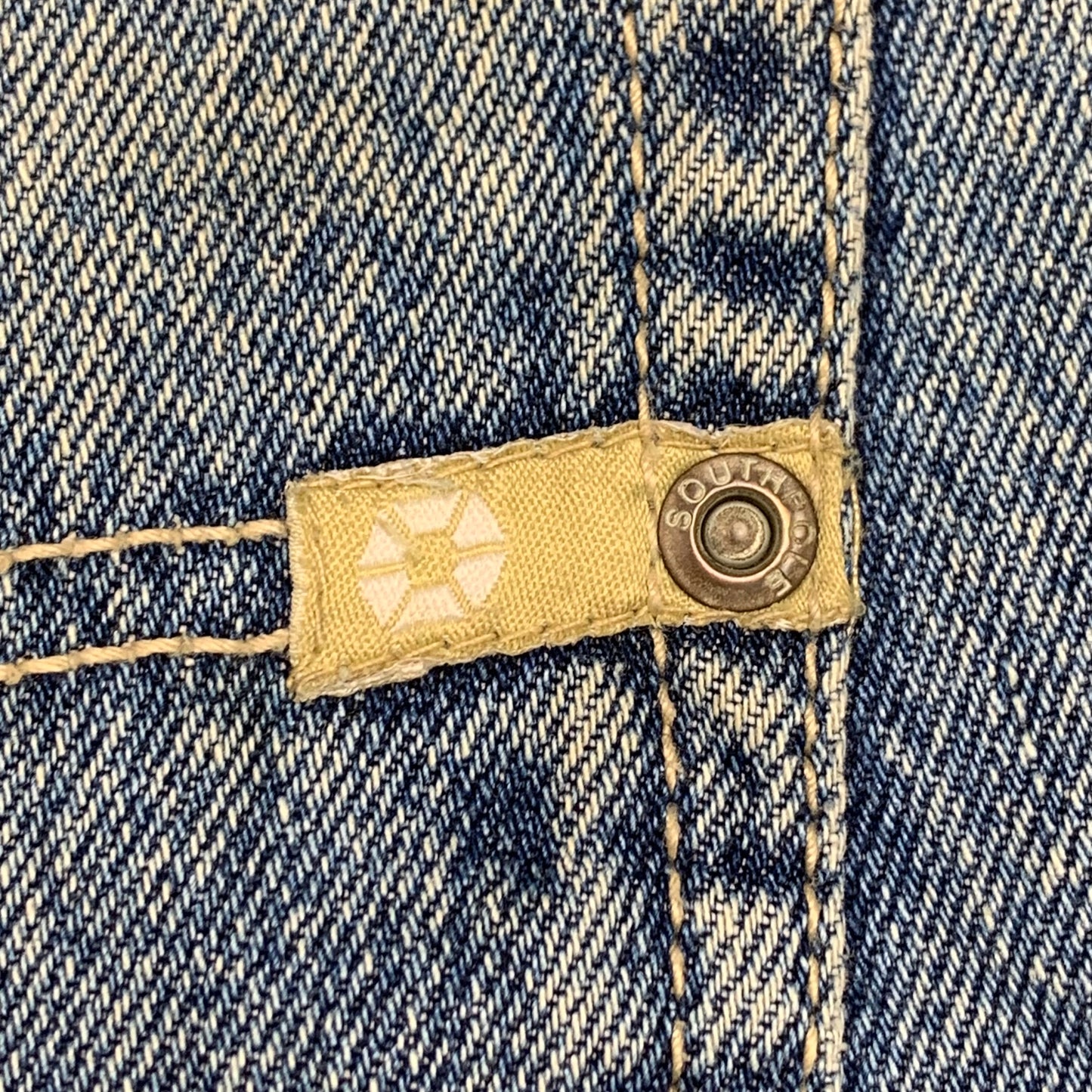 Southpole 00s blue baggy jorts