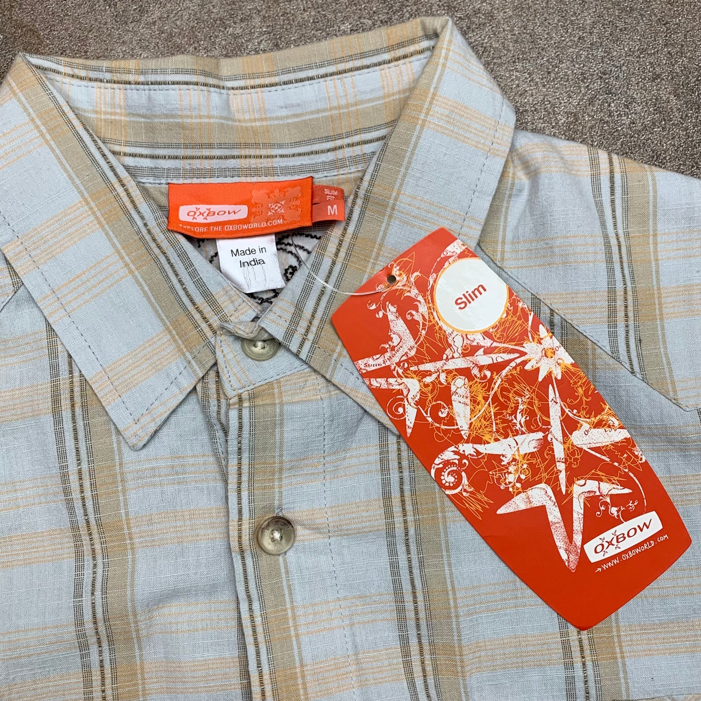 Oxbow 00s deadstock graphic button shirt