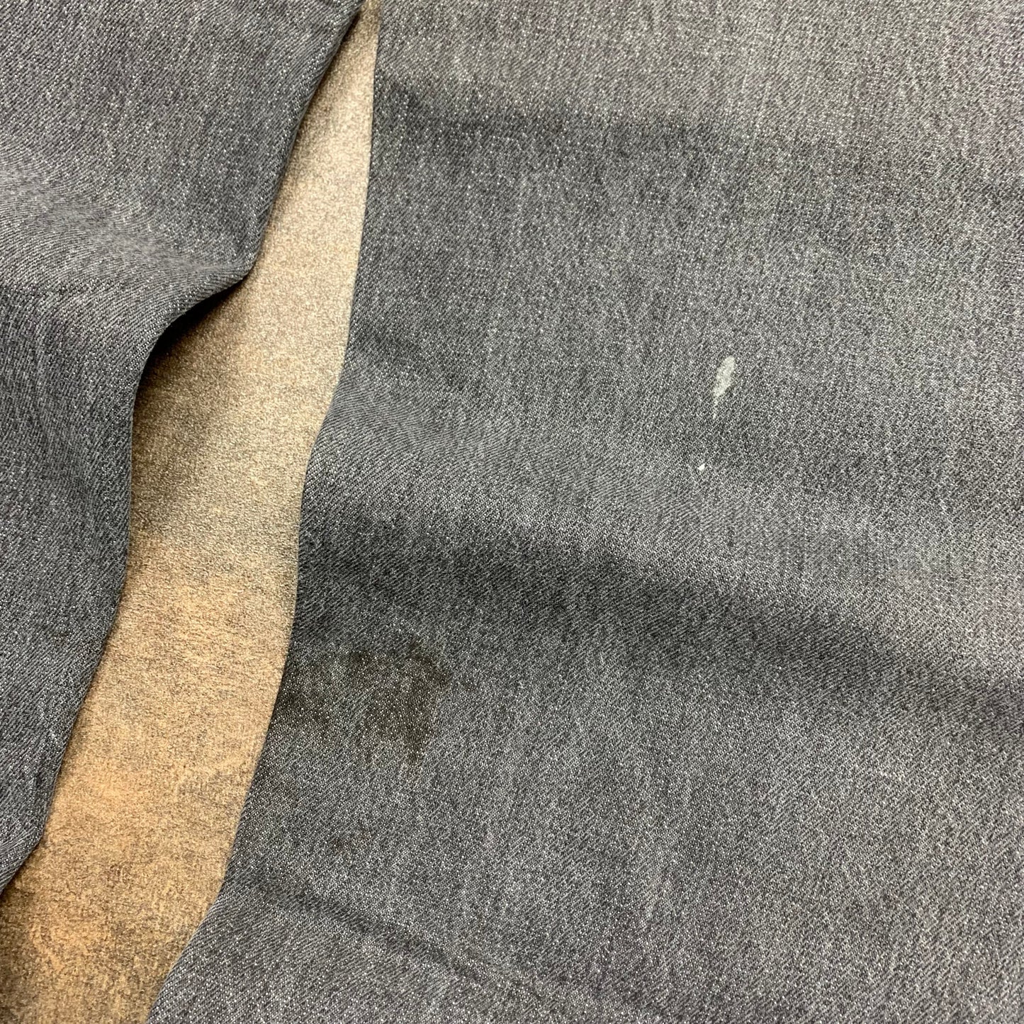 Avirex 00s baggy grey grunge denim jeans