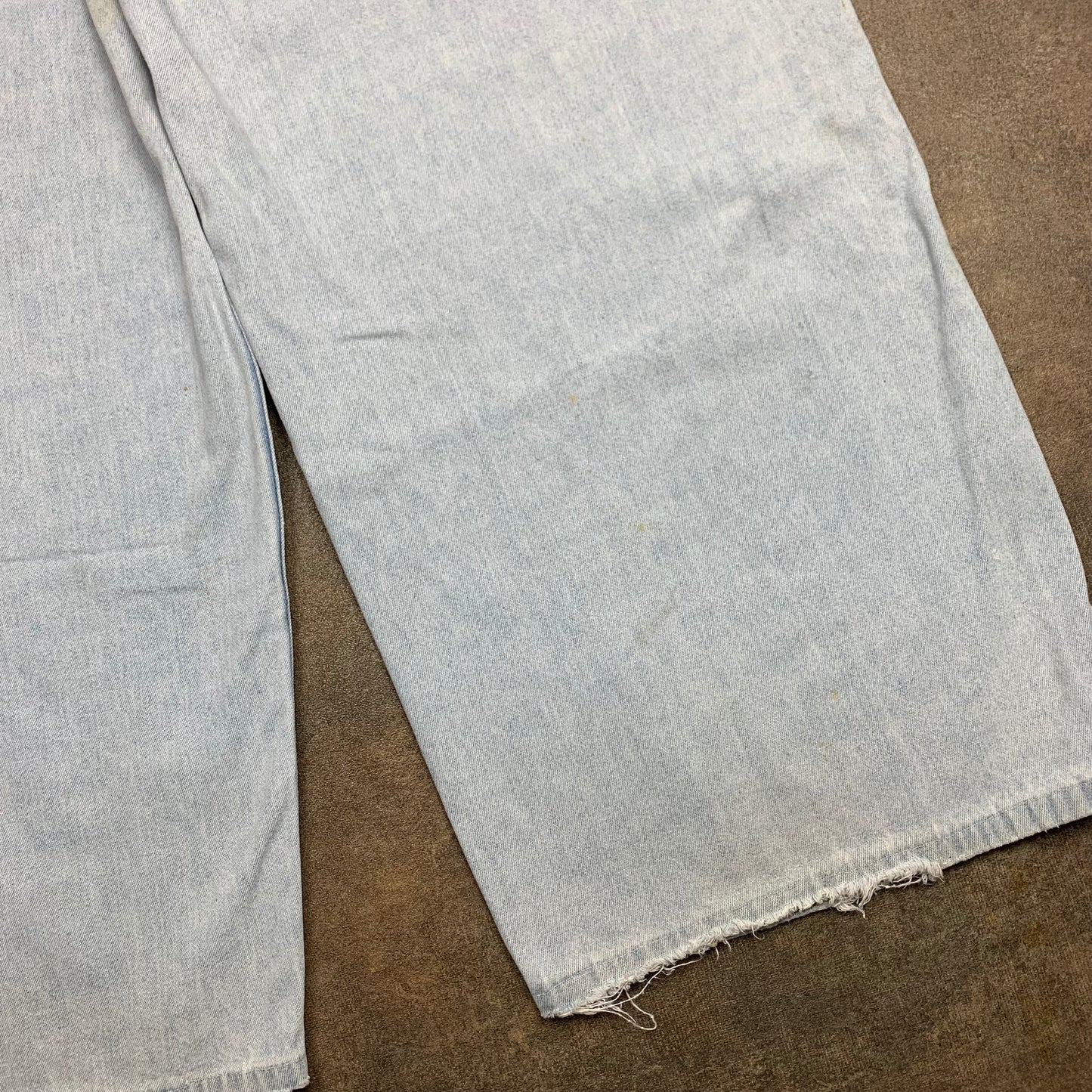 Lee Pipes 00s baggy embroidered jeans