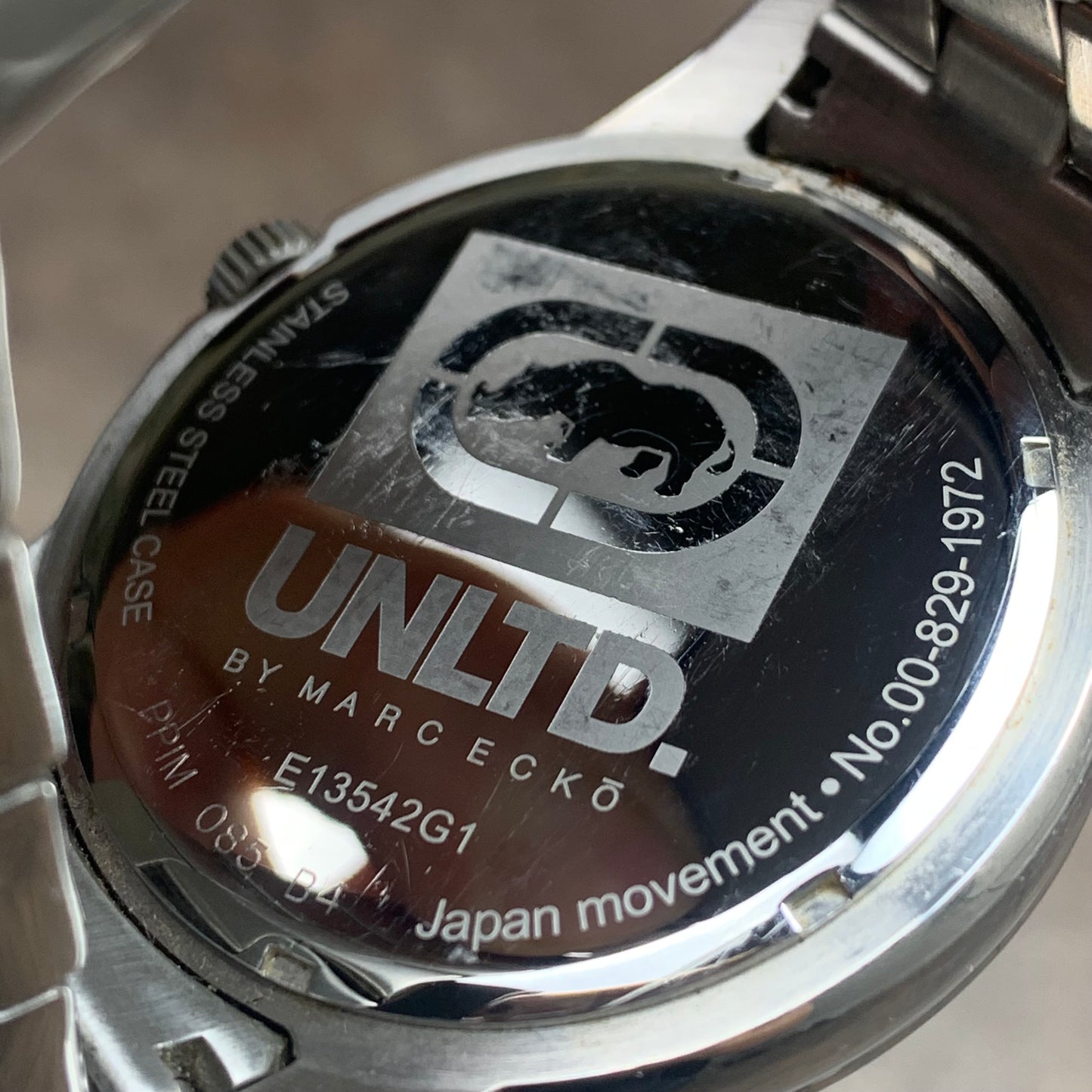 Ecko Unltd. 00s leopard print watch
