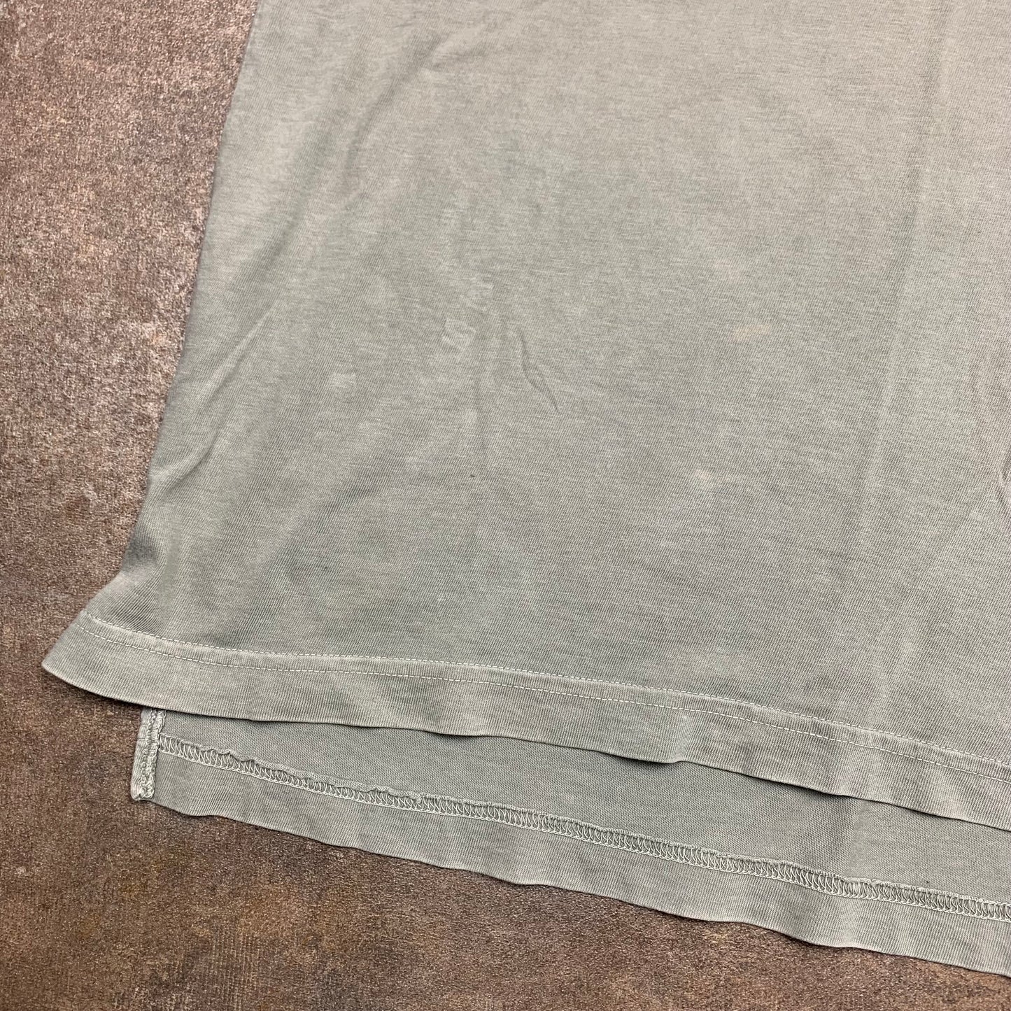 Dolce & Gabbana 00s graphic khaki polo shirt