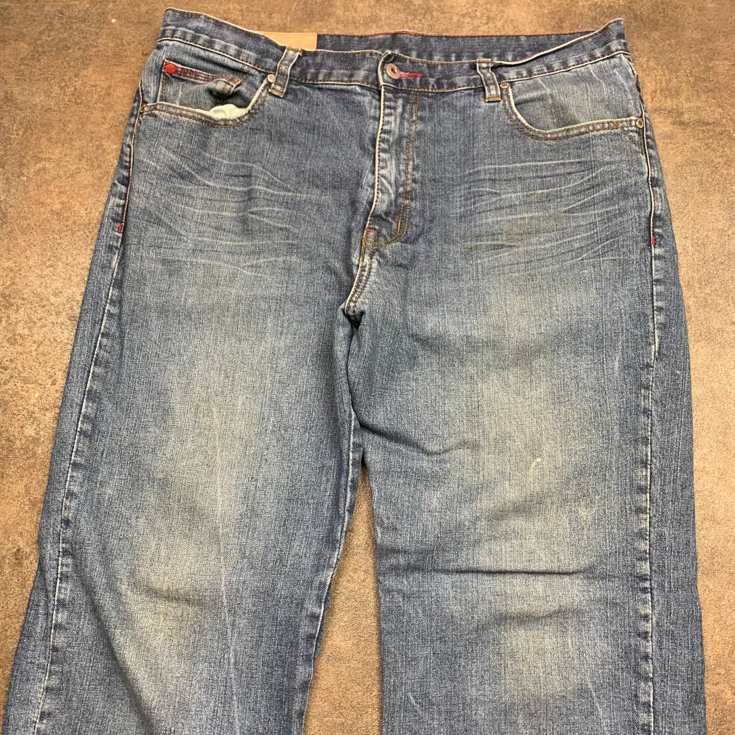 DC Shoes baggy graphic jeans