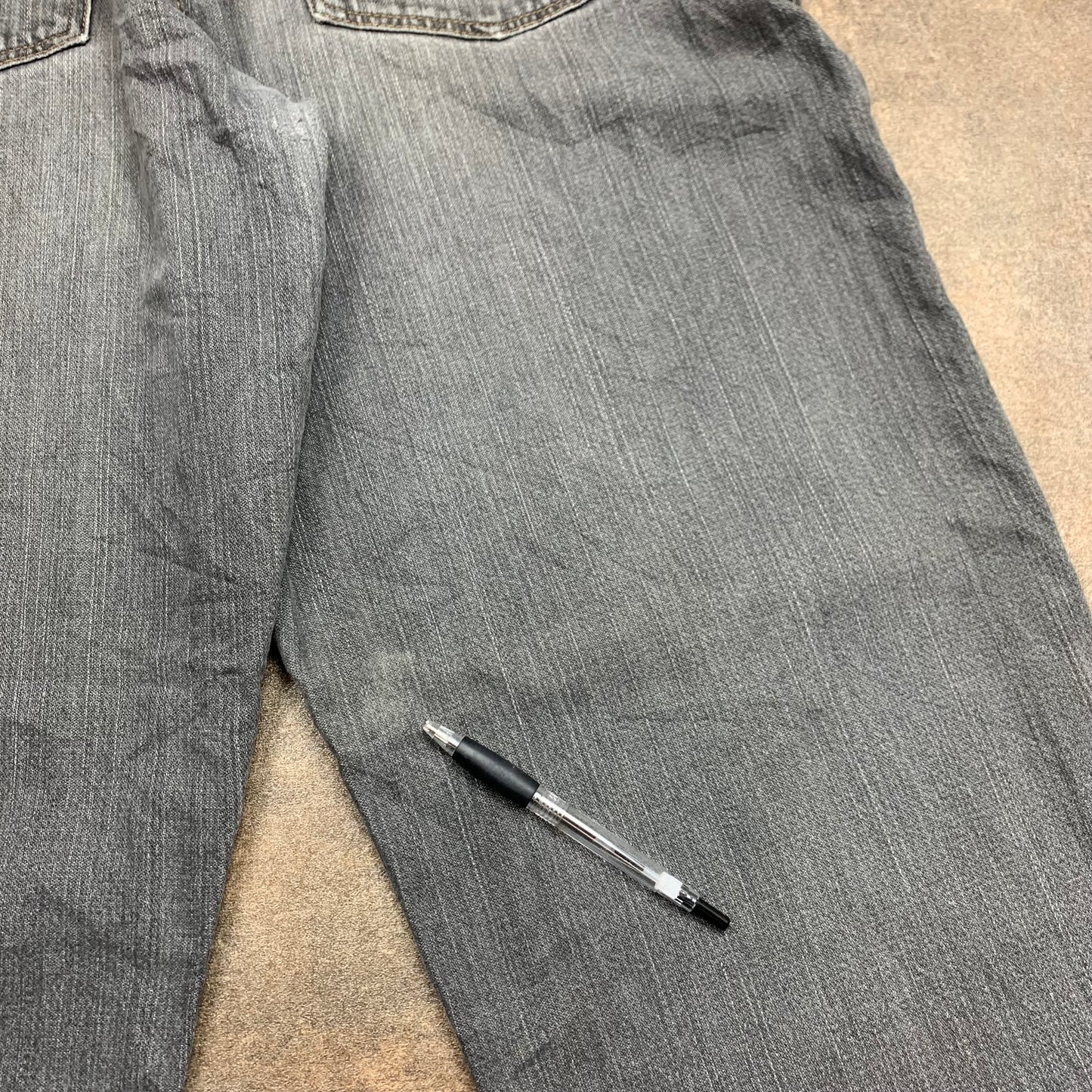 Levi's Silvertab 00s baggy black grey jeans