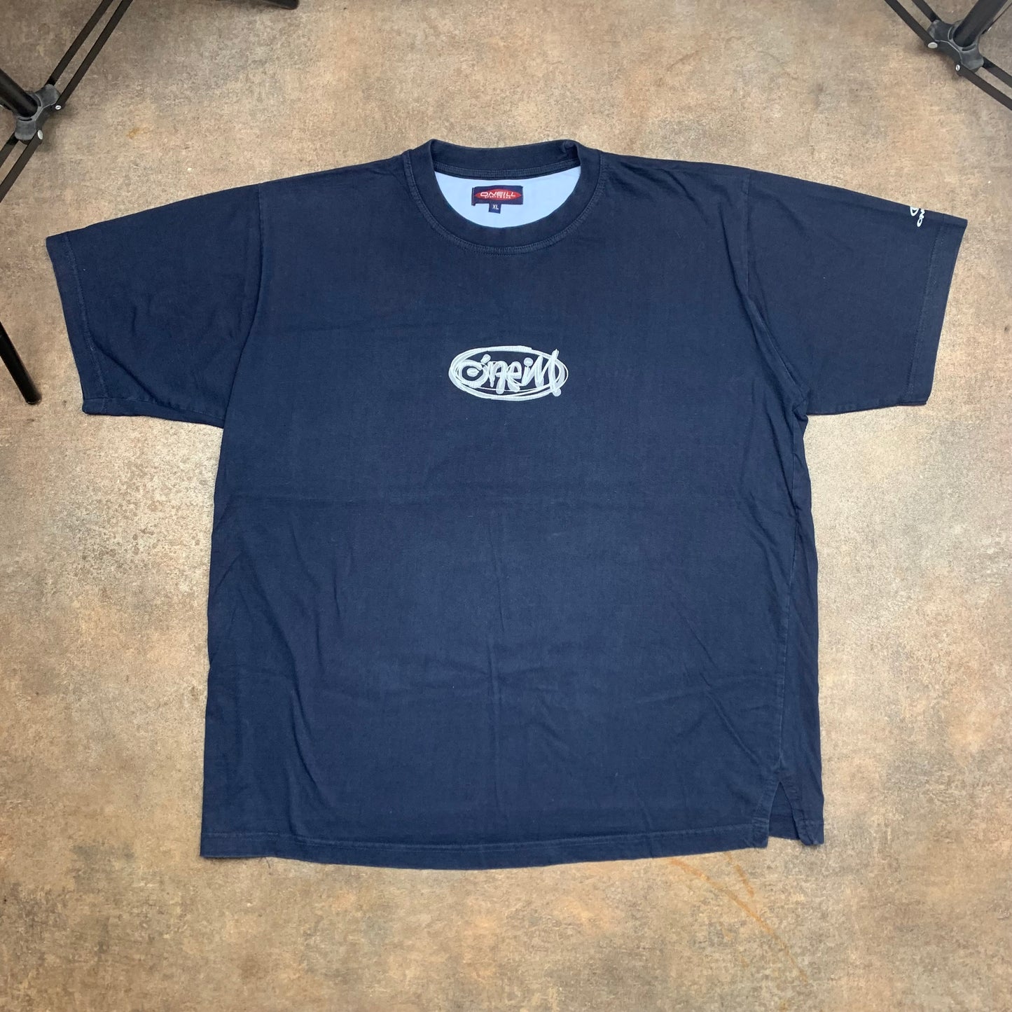 O'Neill 00s navy graphic boxy tee
