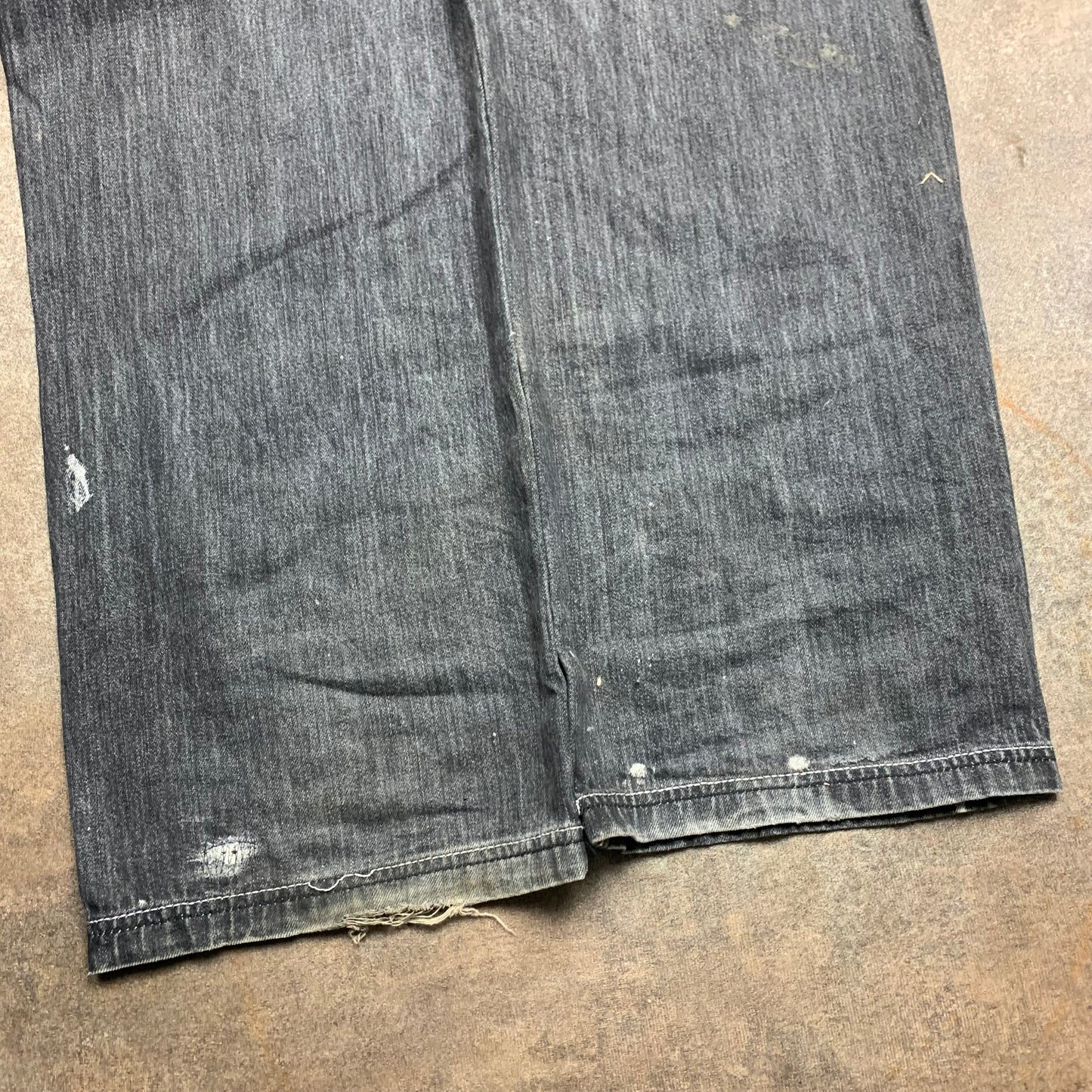 Crown Holder 00s graphic baggy grunge jeans