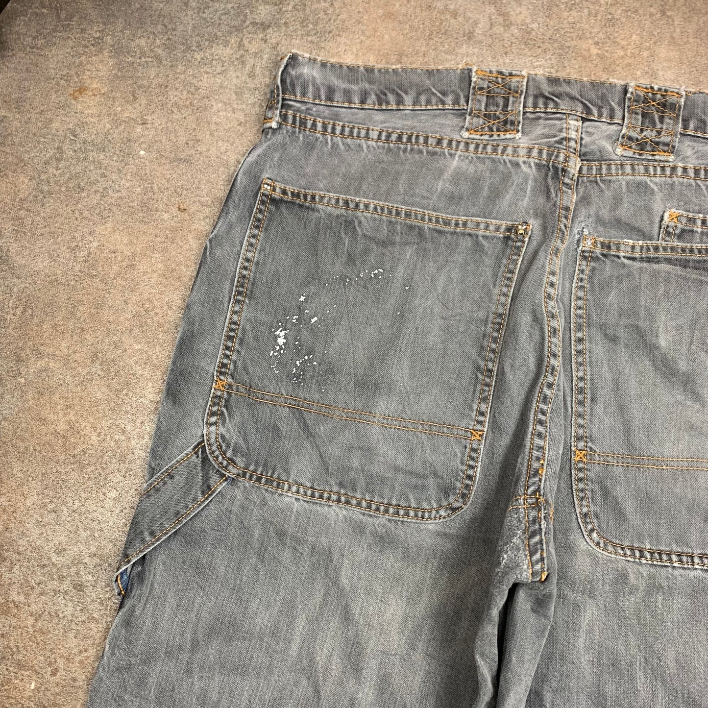 Diabolik Goeland 00s baggy skull jeans