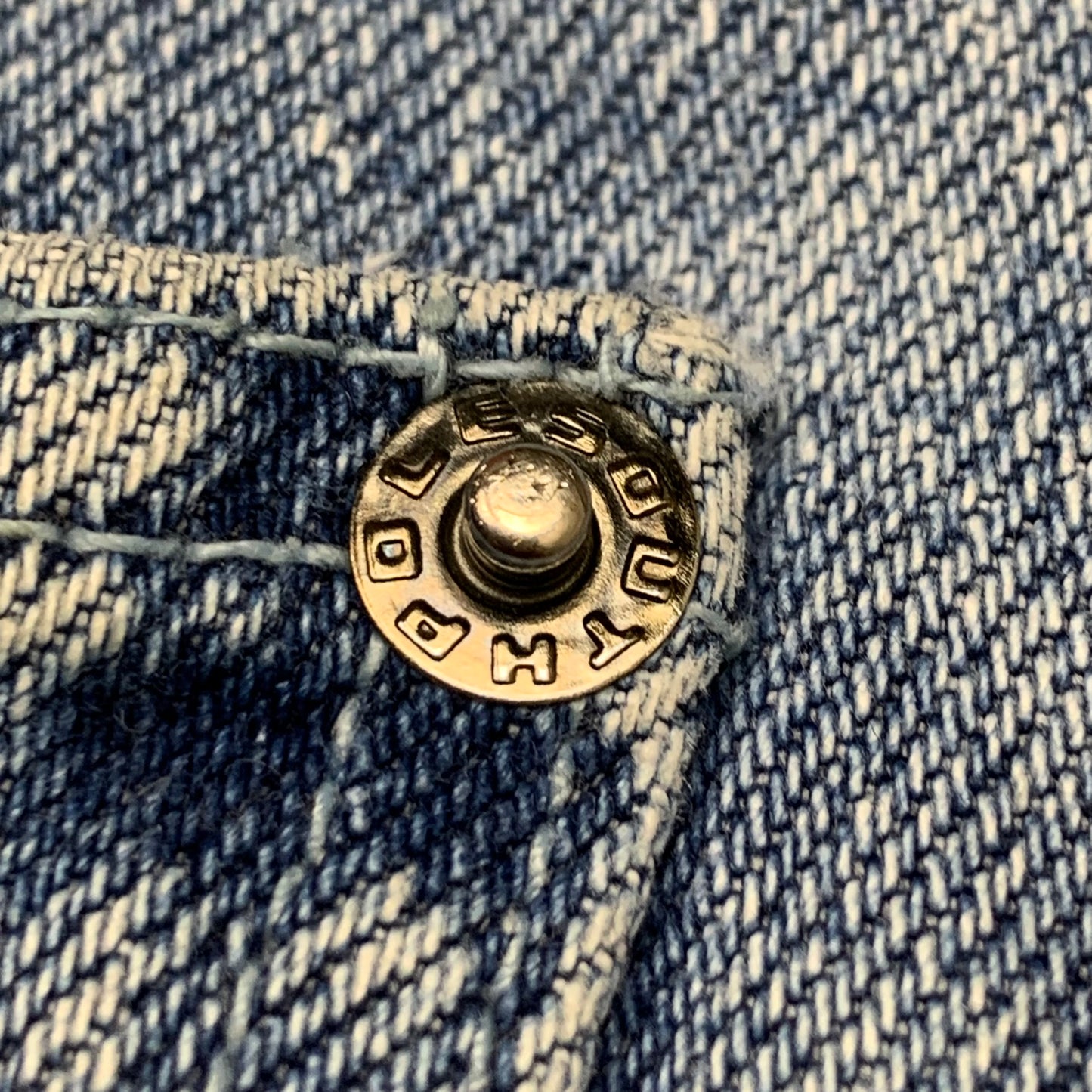 Southpole 90s baggy pale blue carpenter jeans