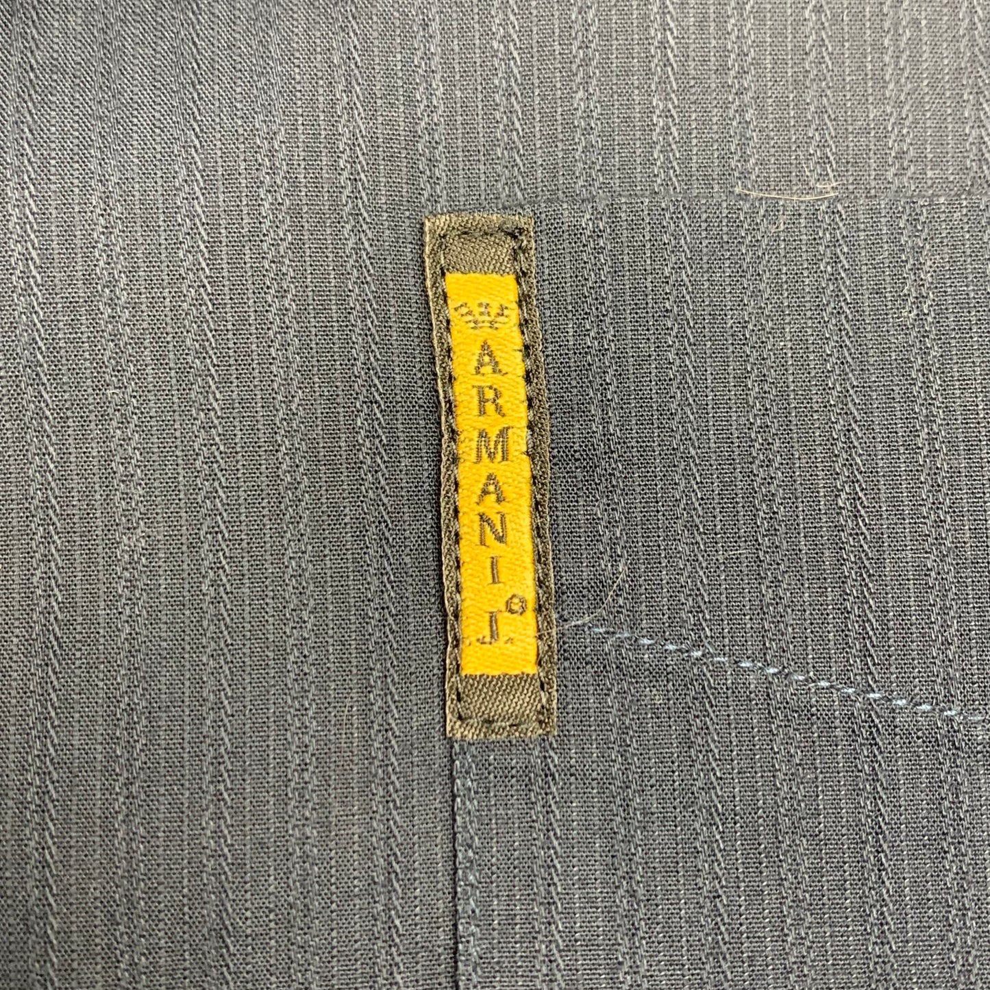 Armani Jeans 00s navy formal shirt