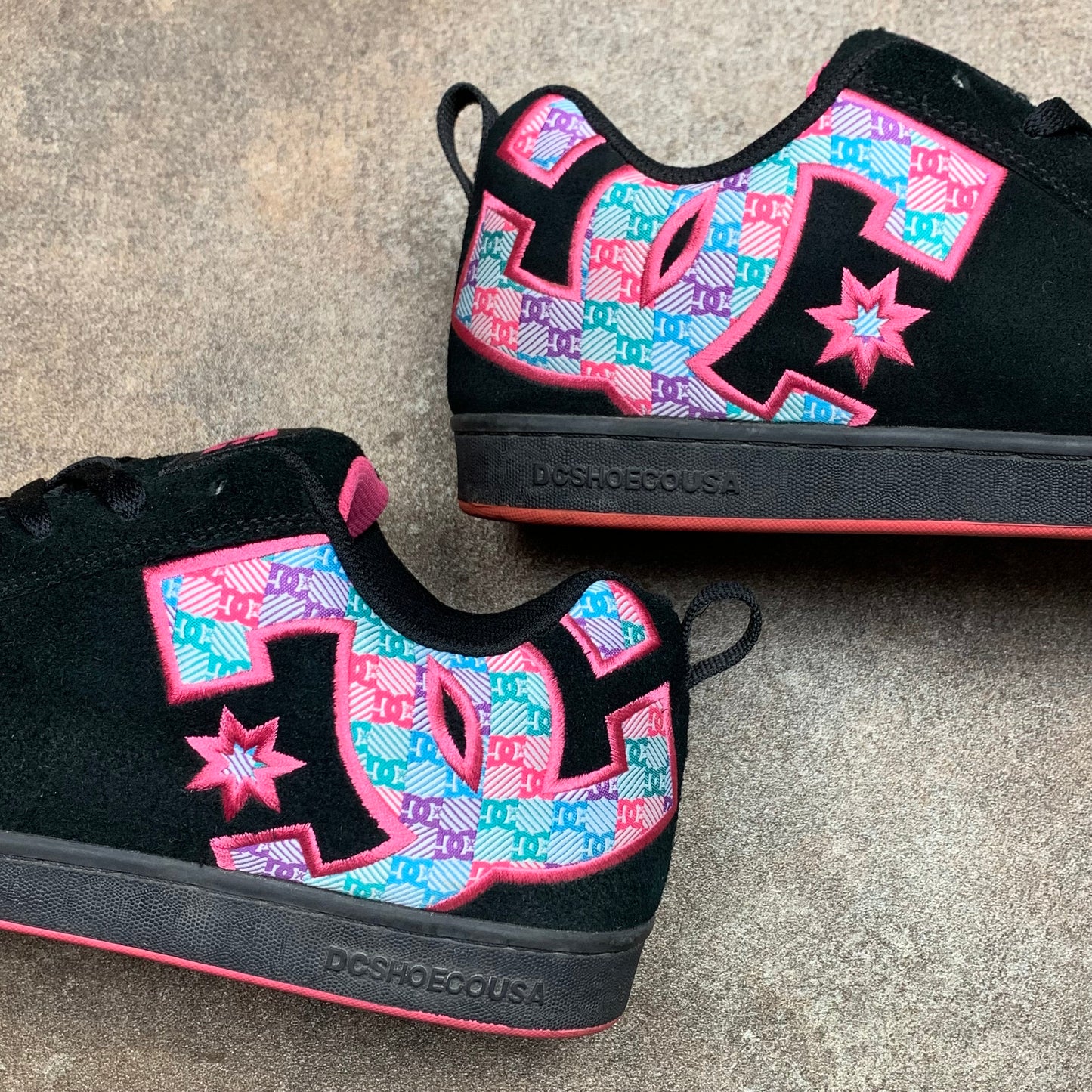 DC Shoes 00s Court Graffik grunge trainers