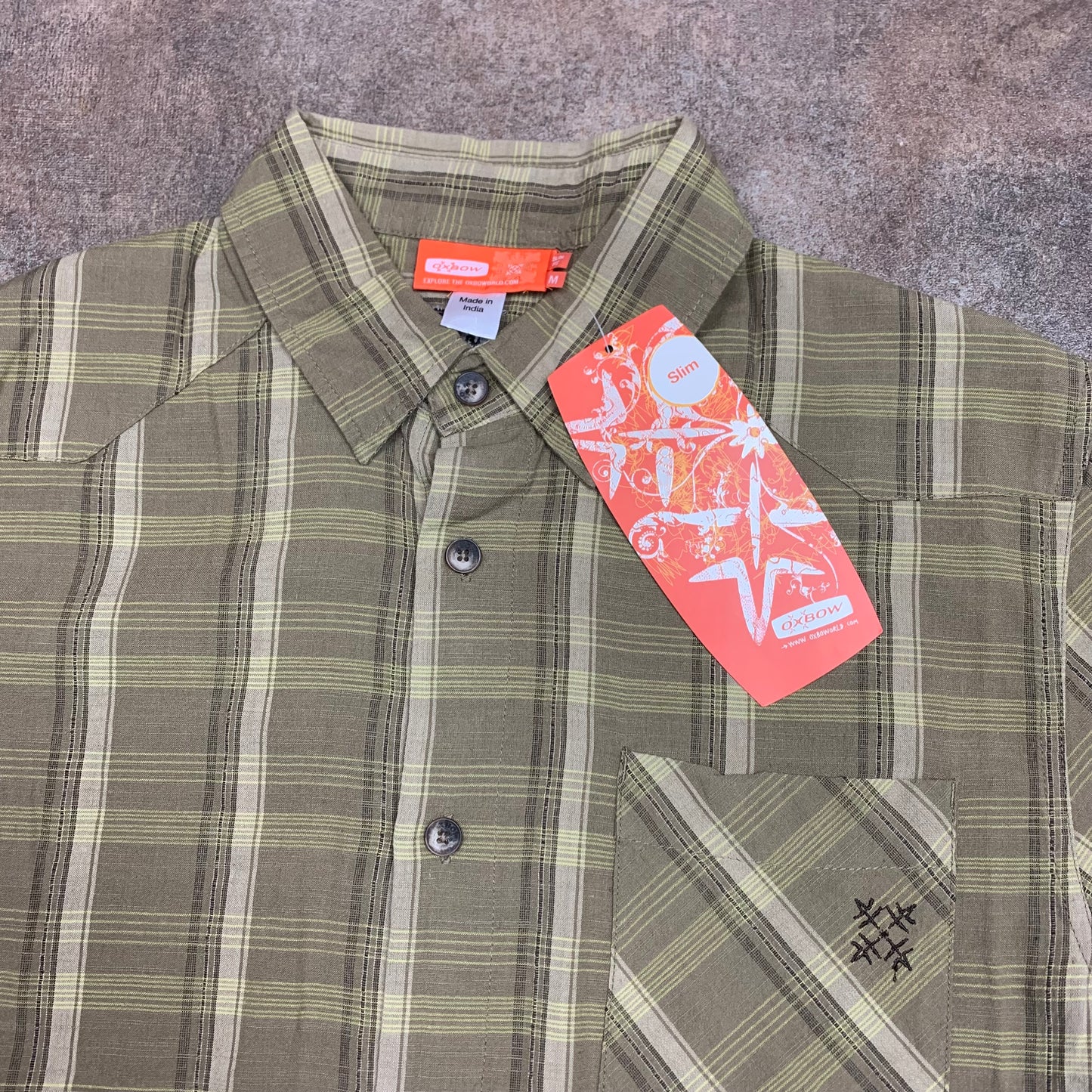 Oxbow 00s deadstock graphic button shirt