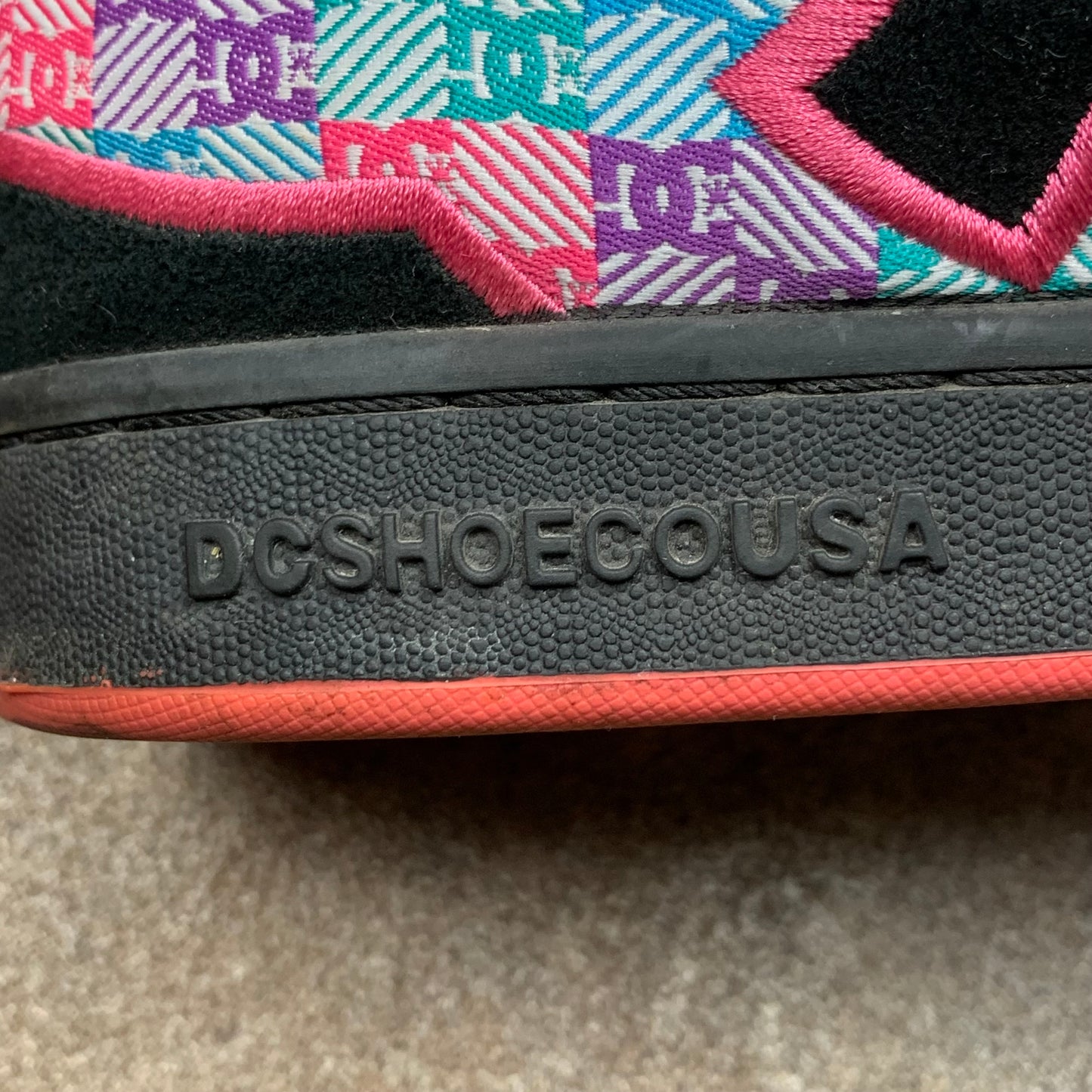 DC Shoes 00s Court Graffik grunge trainers