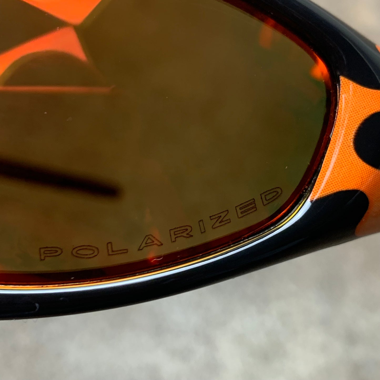 Oakley Software 90s flame graphic Straight Jacket sunglasses