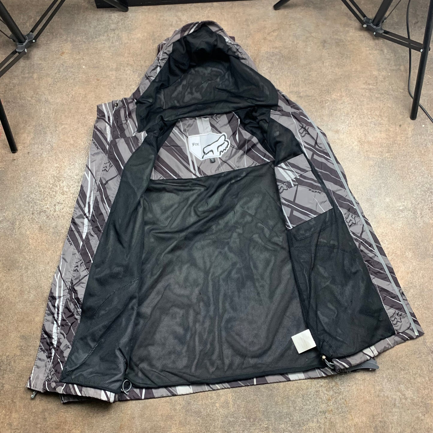 Fox Racing 00s graphic lined jacket