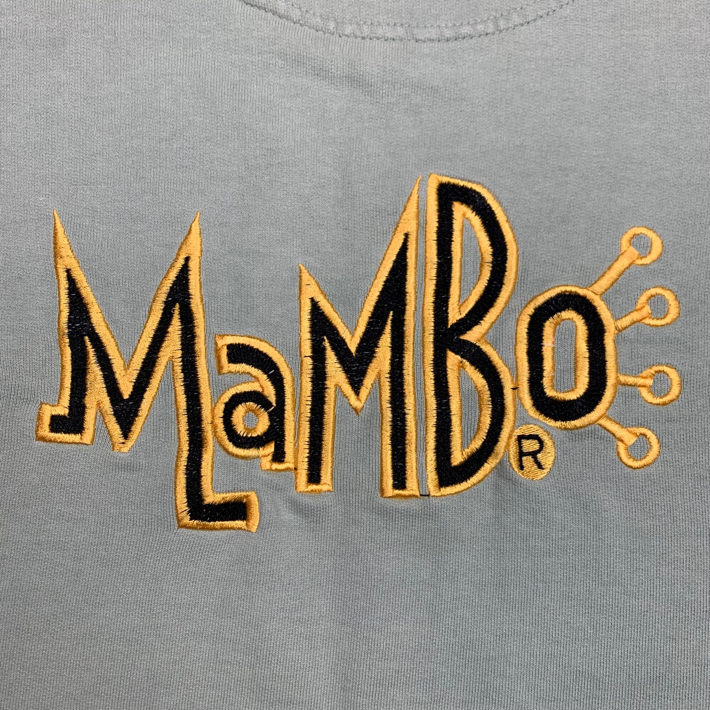 Mambo 90s mint green graphic boxy sweatshirt