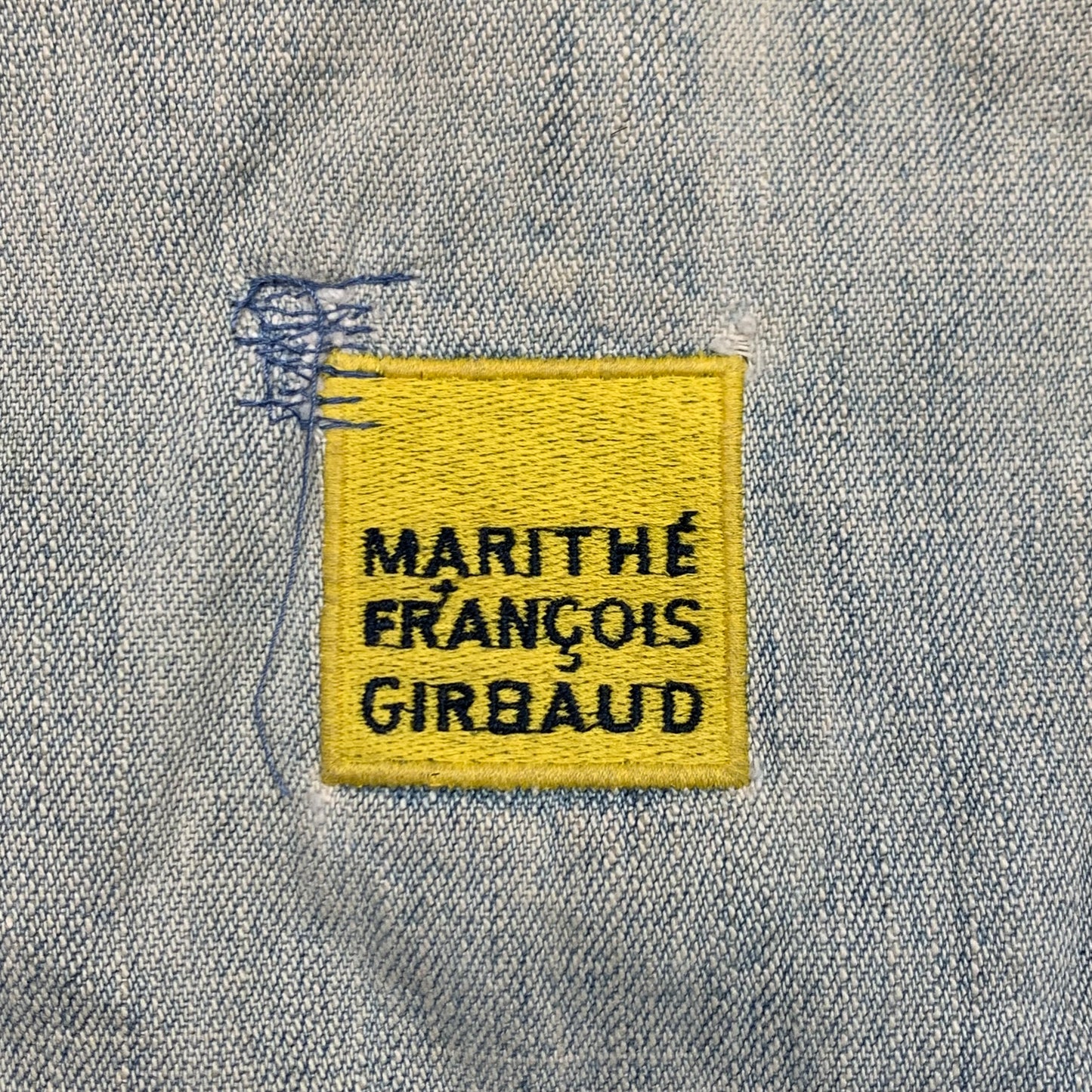 Marithé et François Girbaud 00s blue baggy jorts
