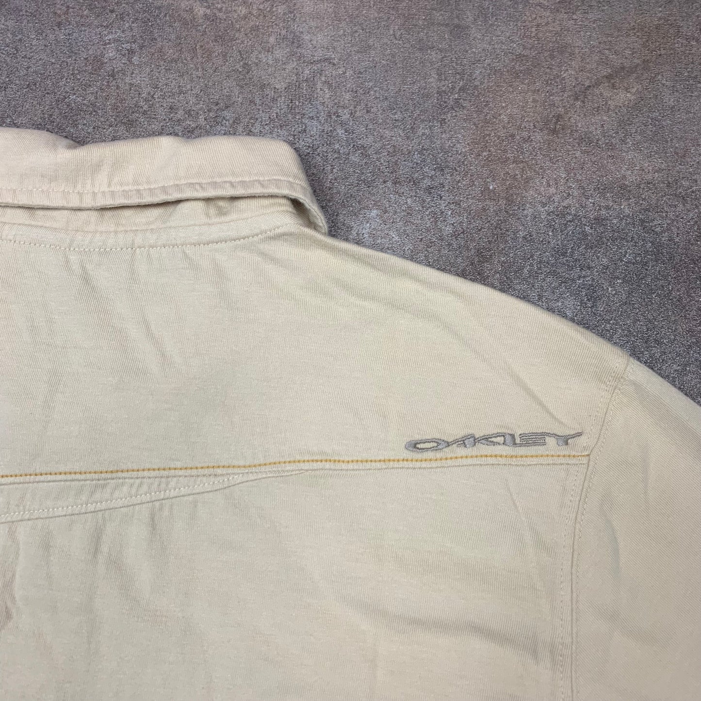 Oakley 00s deadstock graphic polo shirt