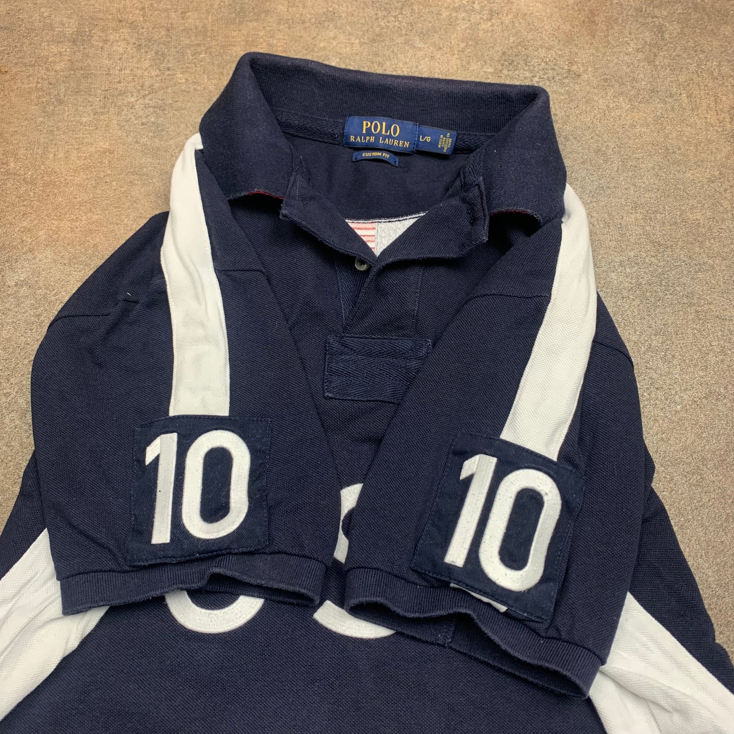 Polo Ralph Lauren USA navy polo shirt