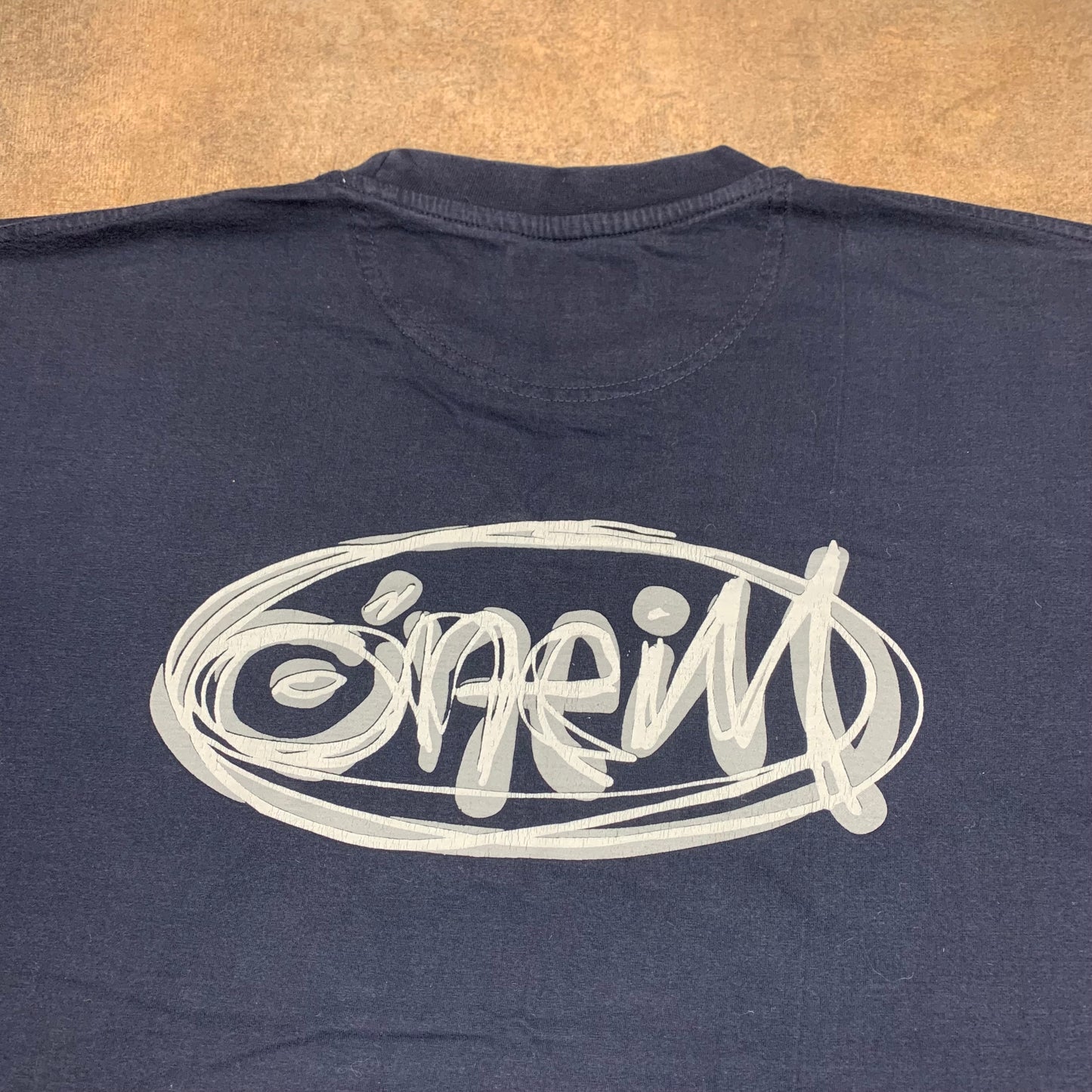 O'Neill 00s navy graphic boxy tee
