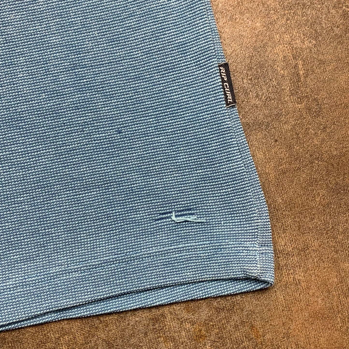 Rip Curl 90s blue thermal sweatshirt