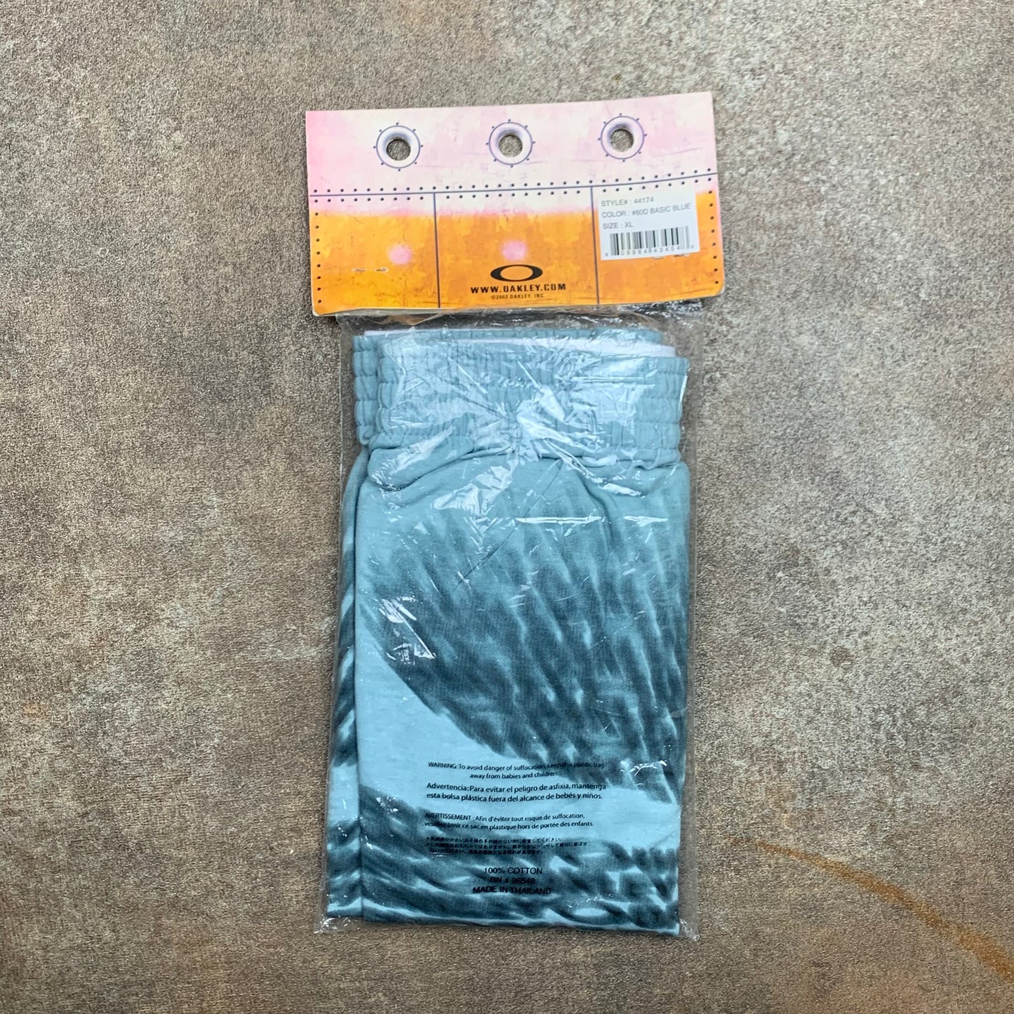 Oakley Software 00s deadstock blue boxer pants