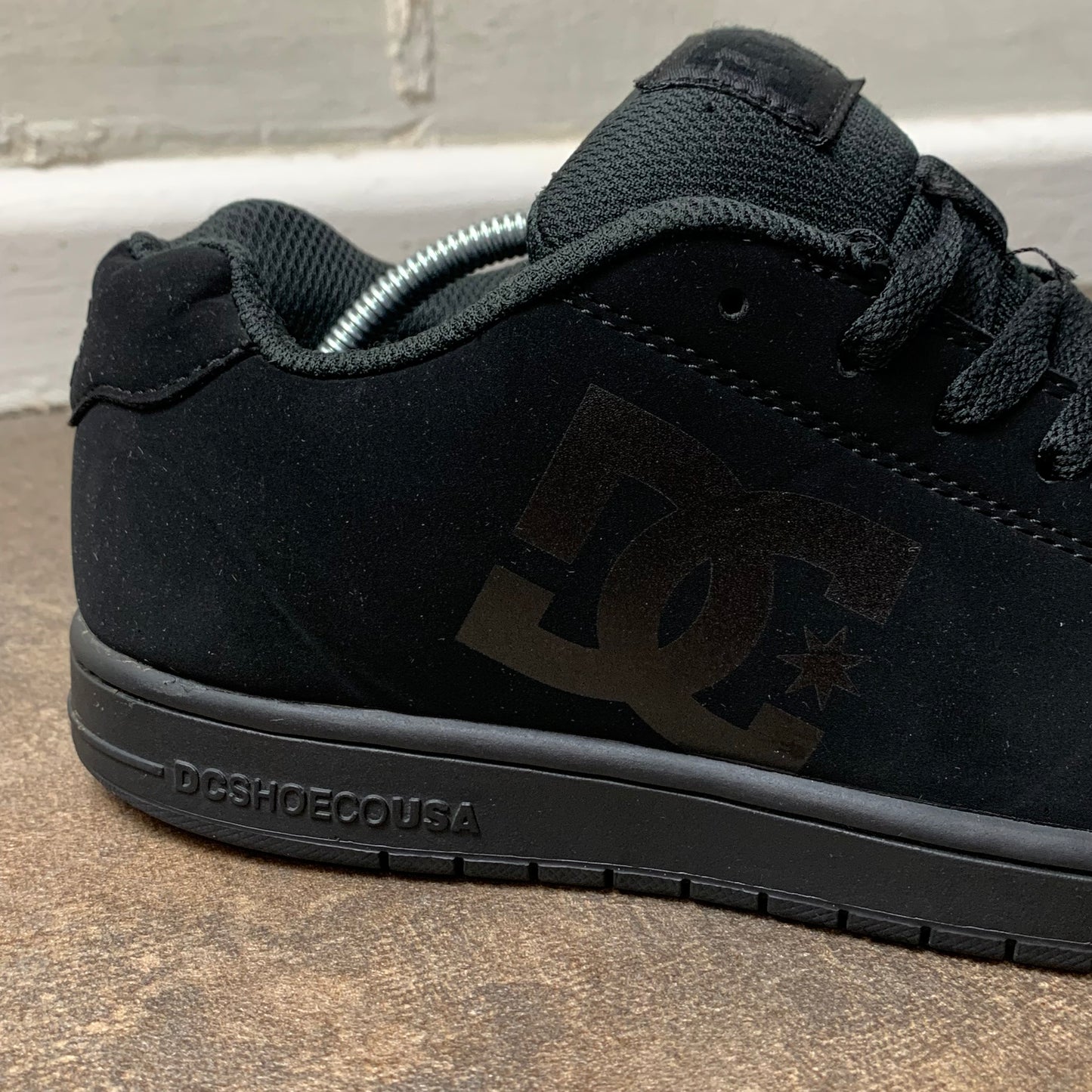 DC Shoes studded grunge trainers