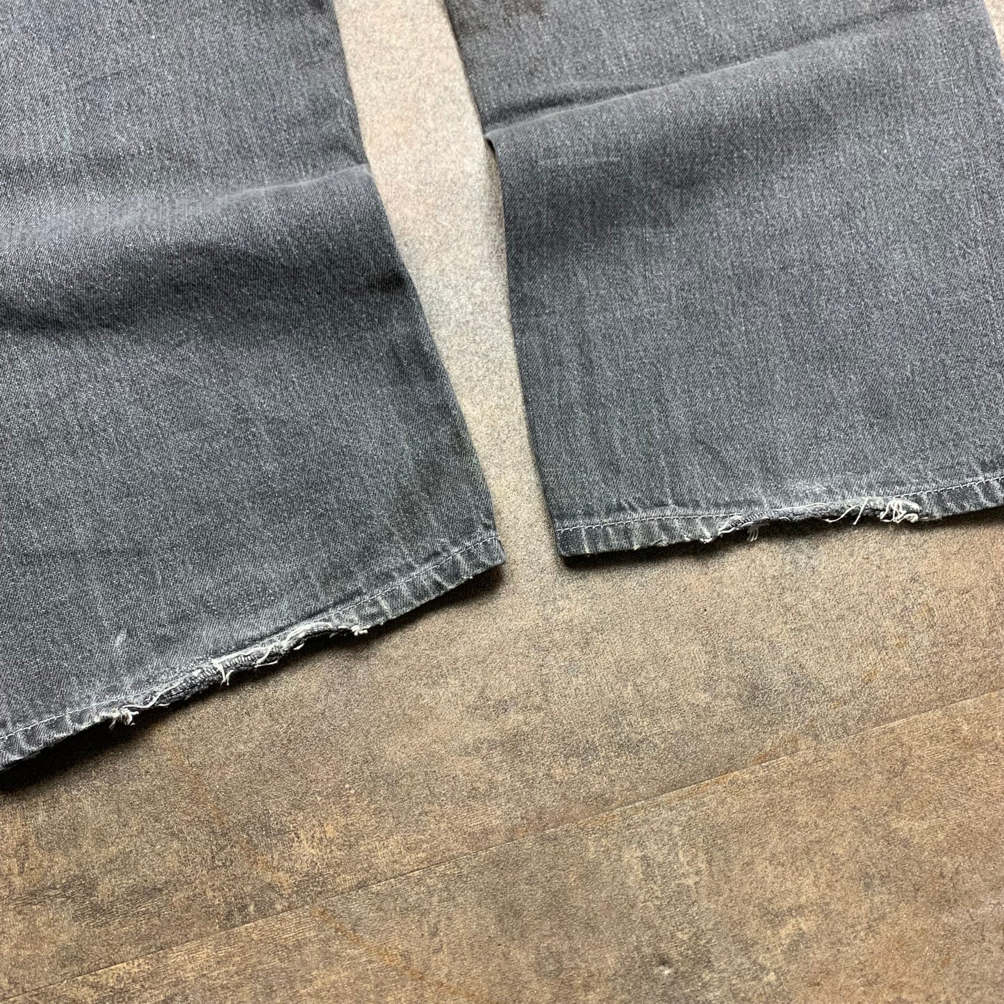 Avirex 00s baggy grey grunge denim jeans