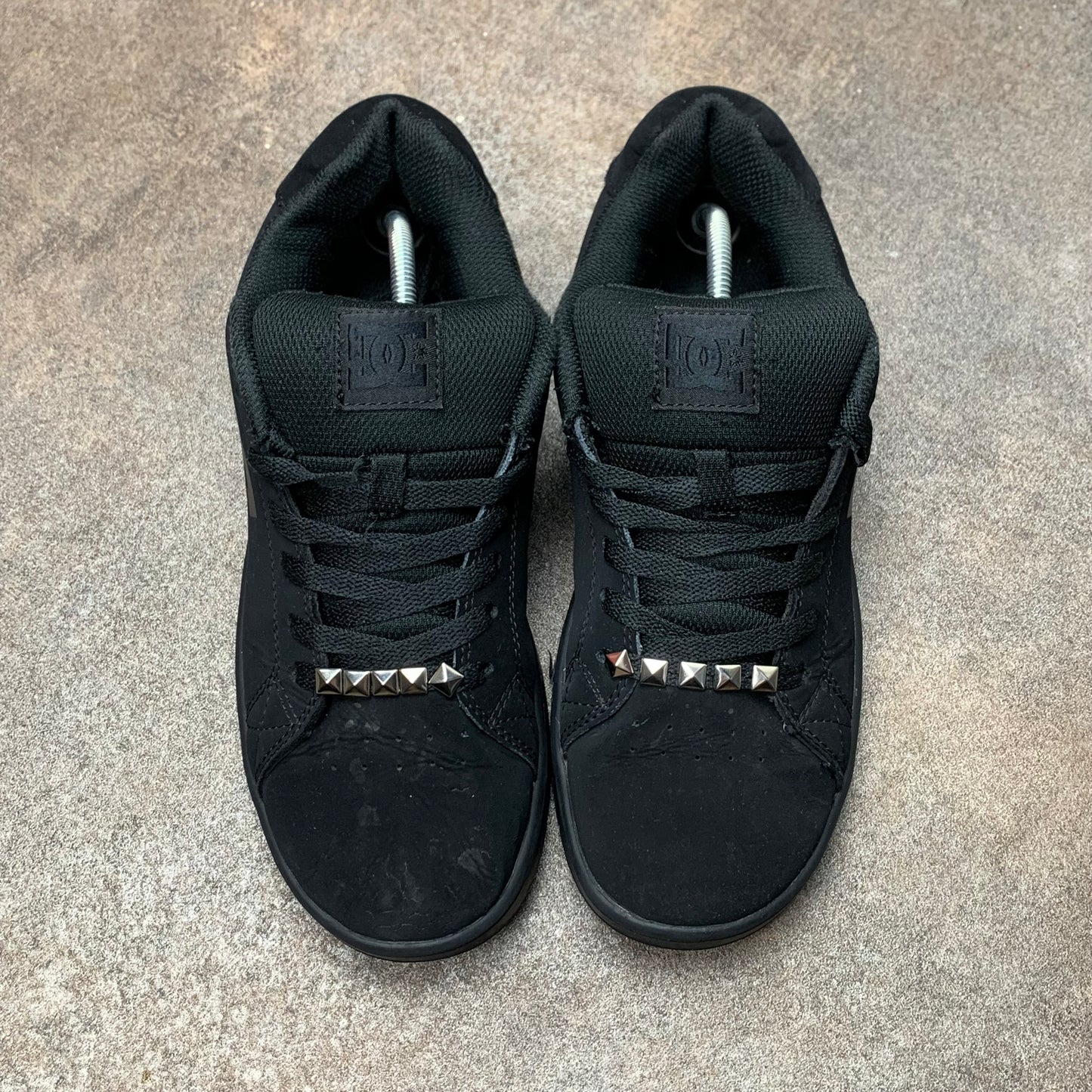 DC Shoes studded grunge trainers