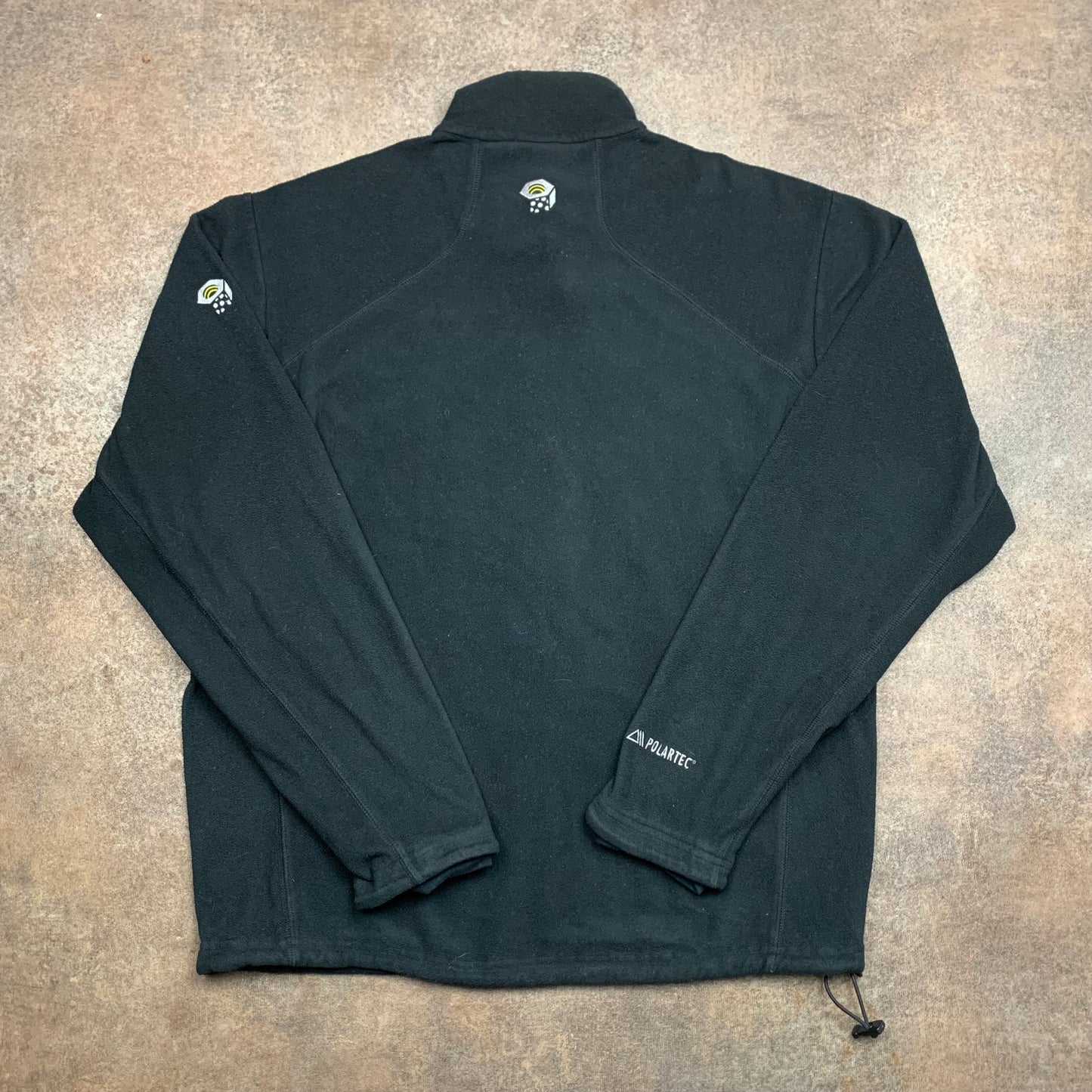 Mountain Hardwear 00s black zip fleece