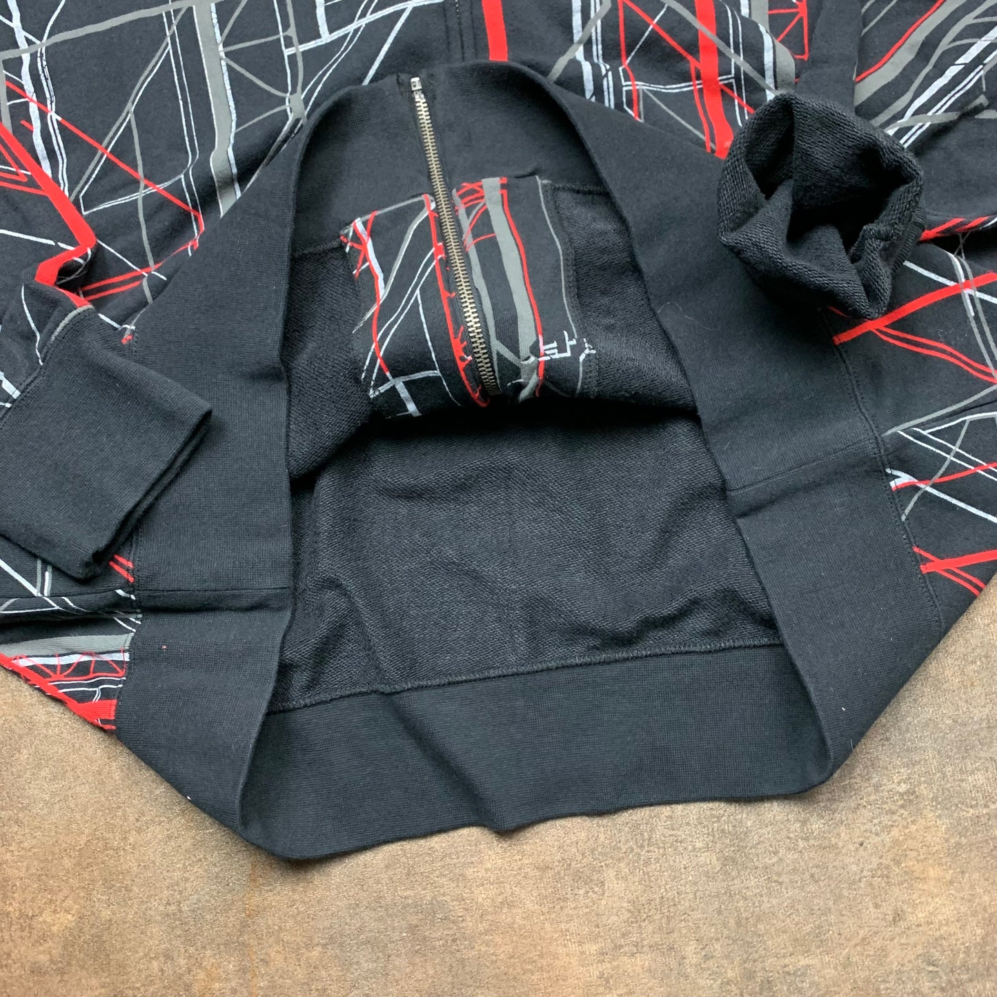 Oakley 00s deadstock graphic zip hoodie