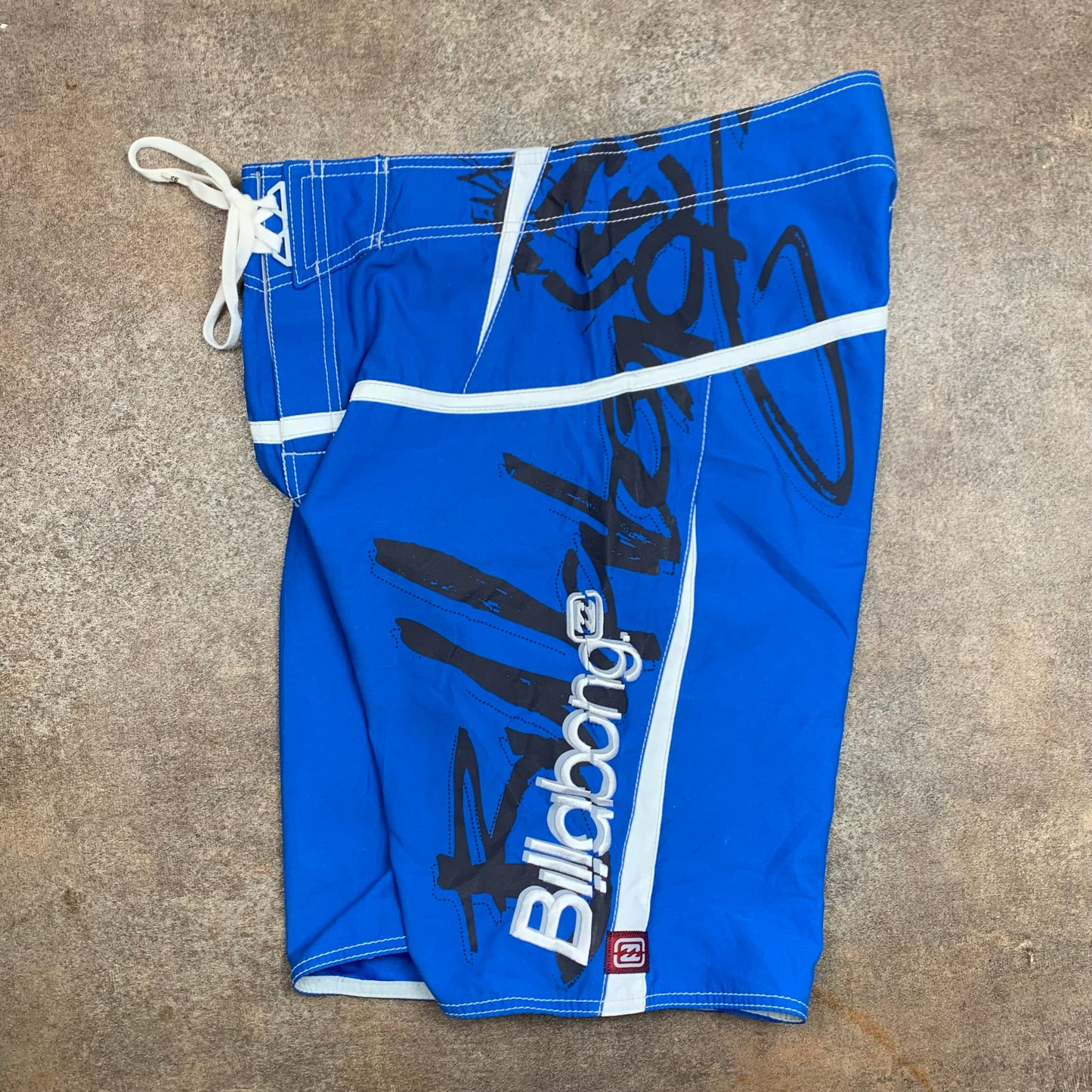 Billabong 00s Parko signature blue boardshorts
